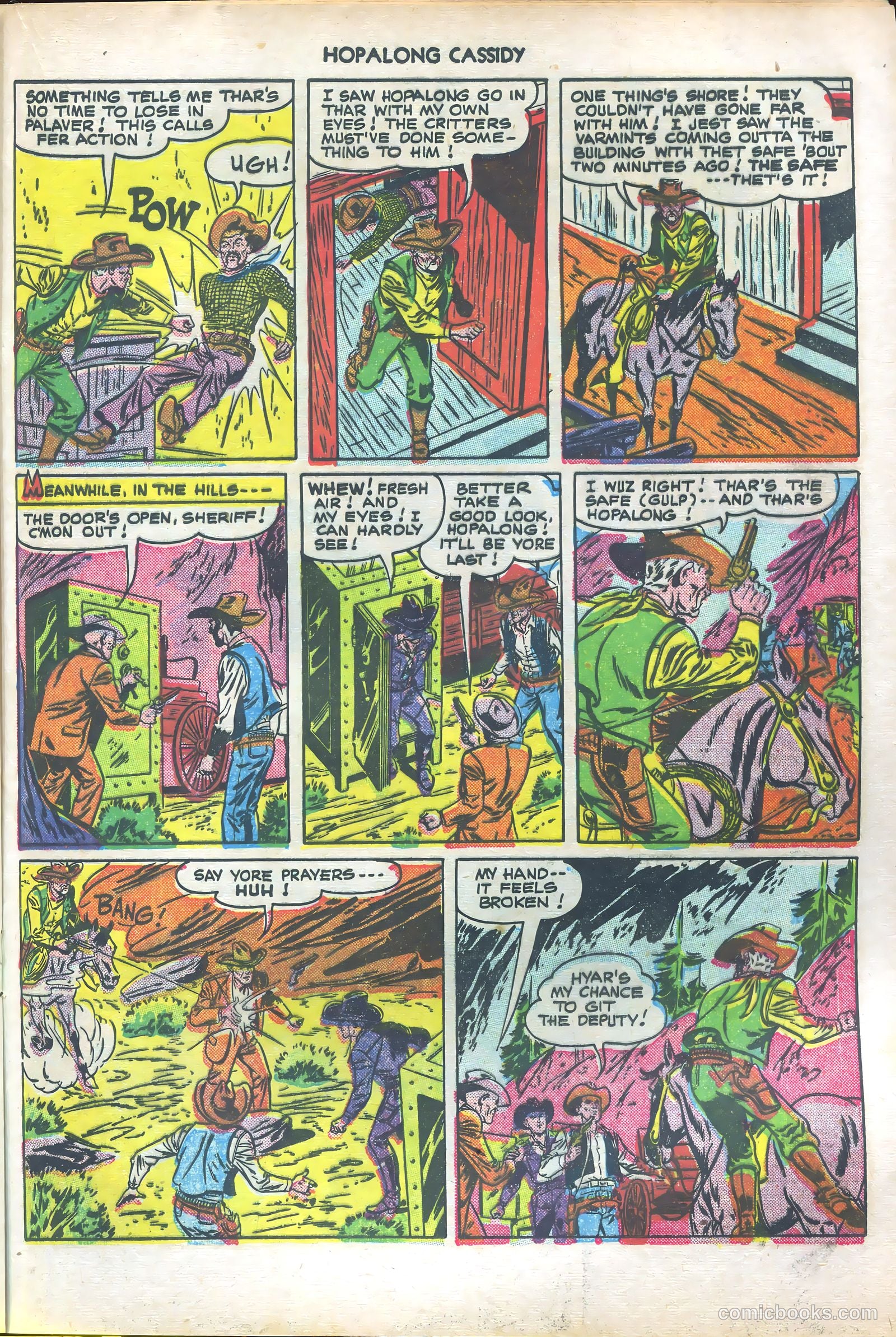 Hopalong Cassidy #52 — page 21 of 36