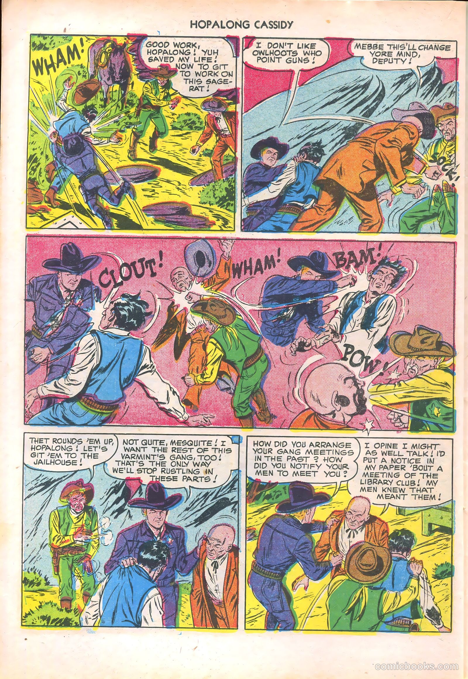 Hopalong Cassidy #52 — page 22 of 36