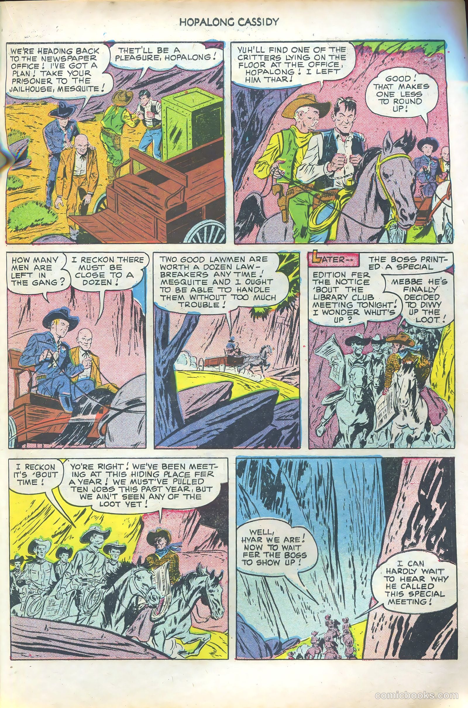 Hopalong Cassidy #52 — page 23 of 36