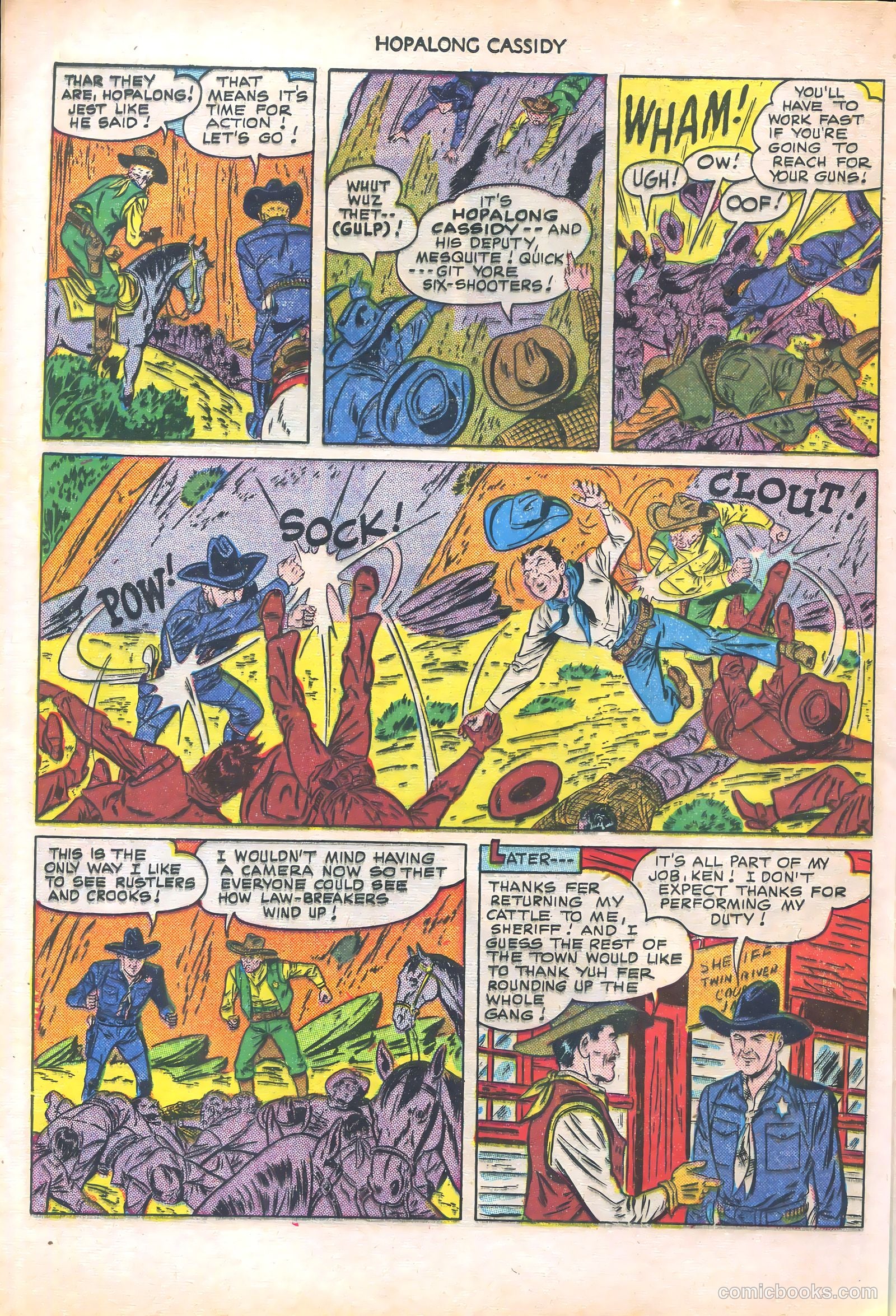 Hopalong Cassidy #52 — page 24 of 36