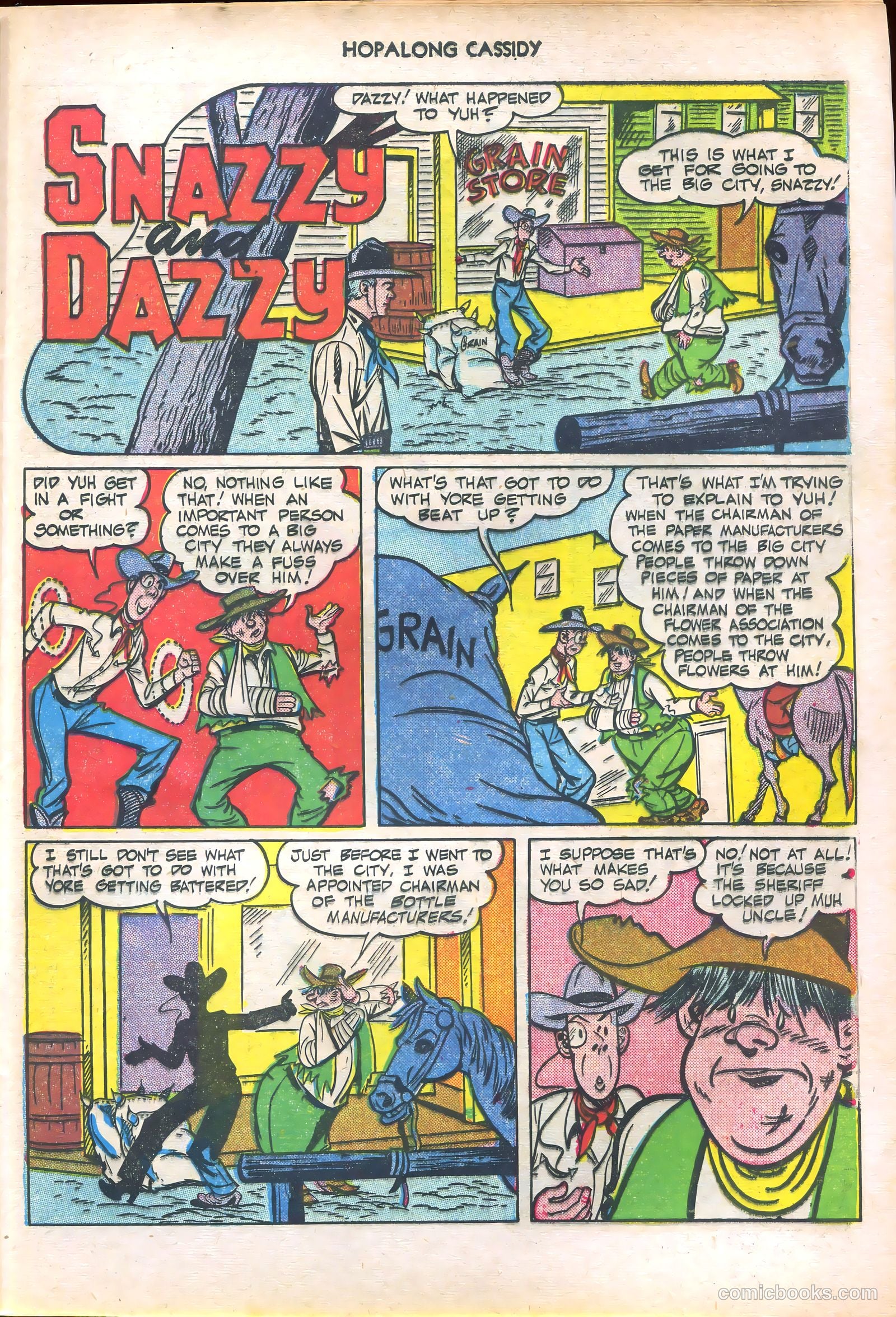 Hopalong Cassidy #52 — page 25 of 36