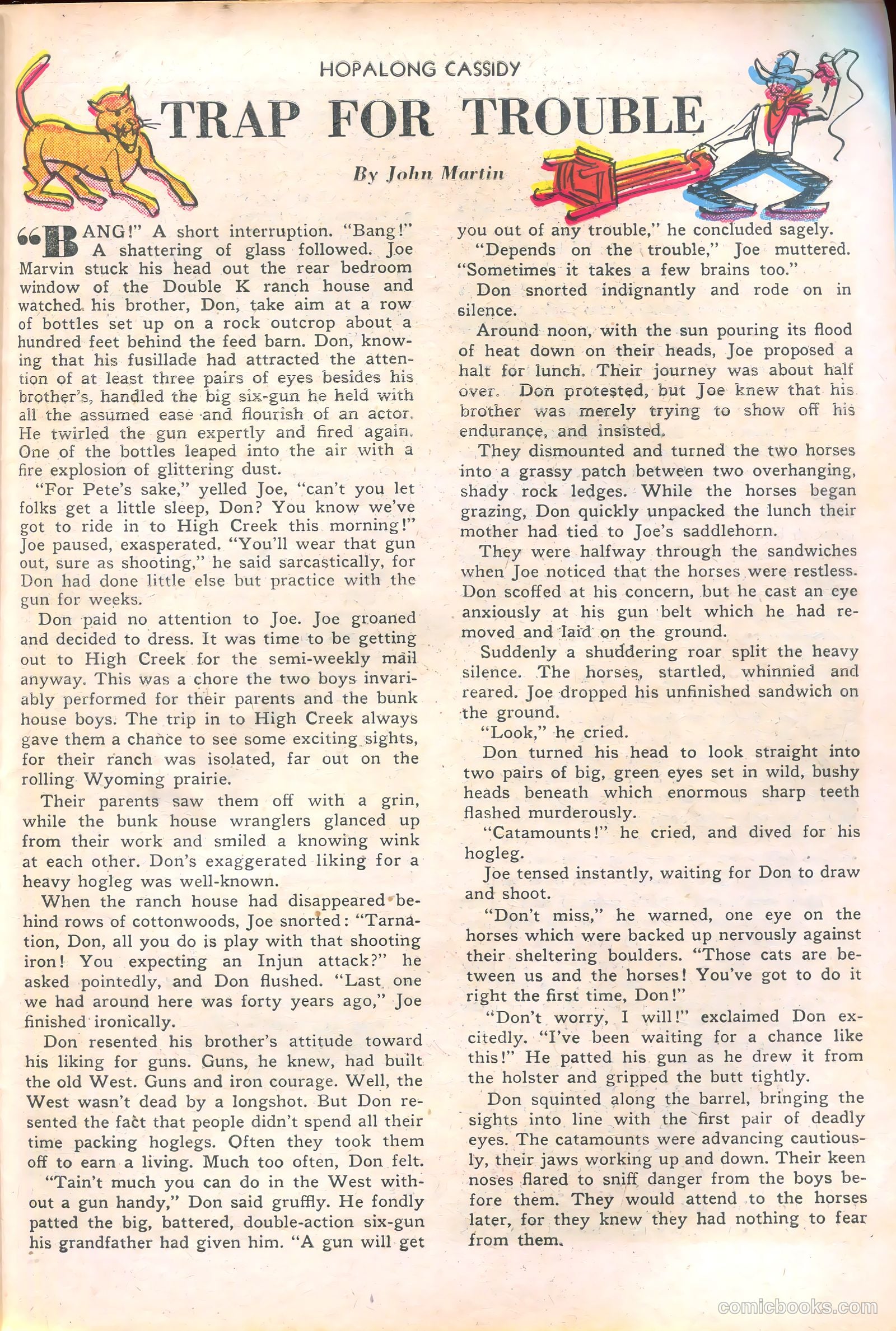 Hopalong Cassidy #52 — page 27 of 36