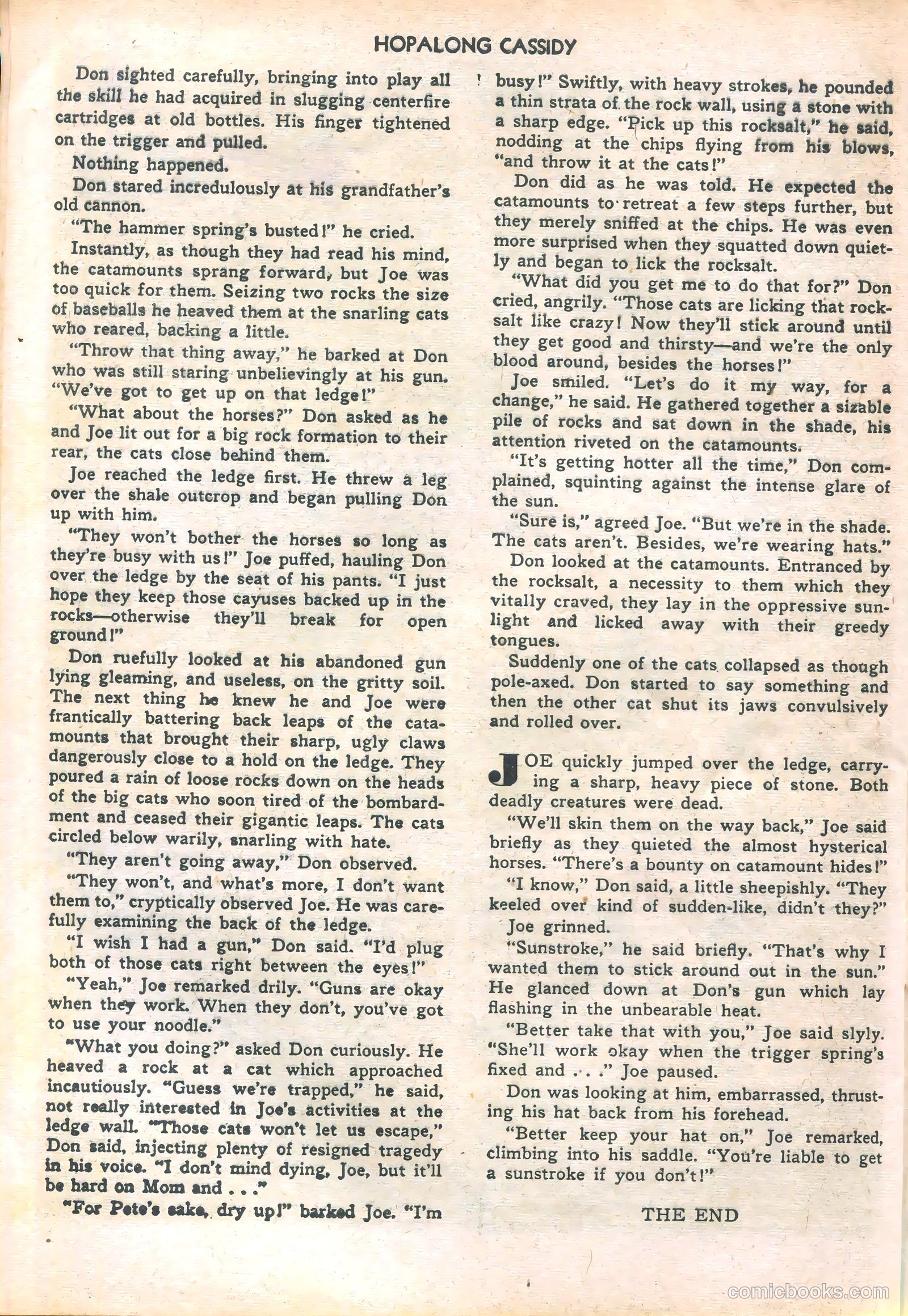 Hopalong Cassidy #52 — page 28 of 36