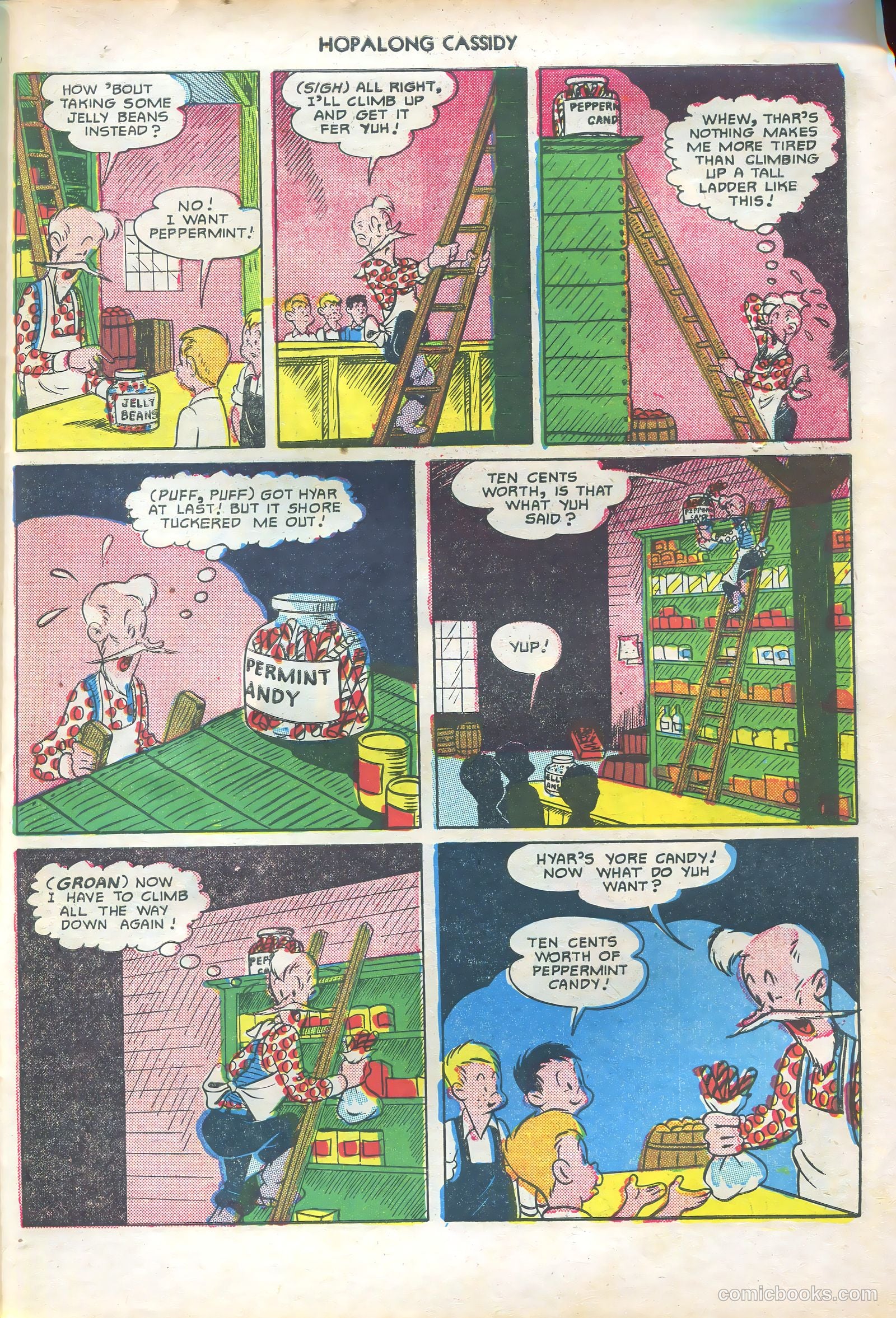 Hopalong Cassidy #52 — page 31 of 36