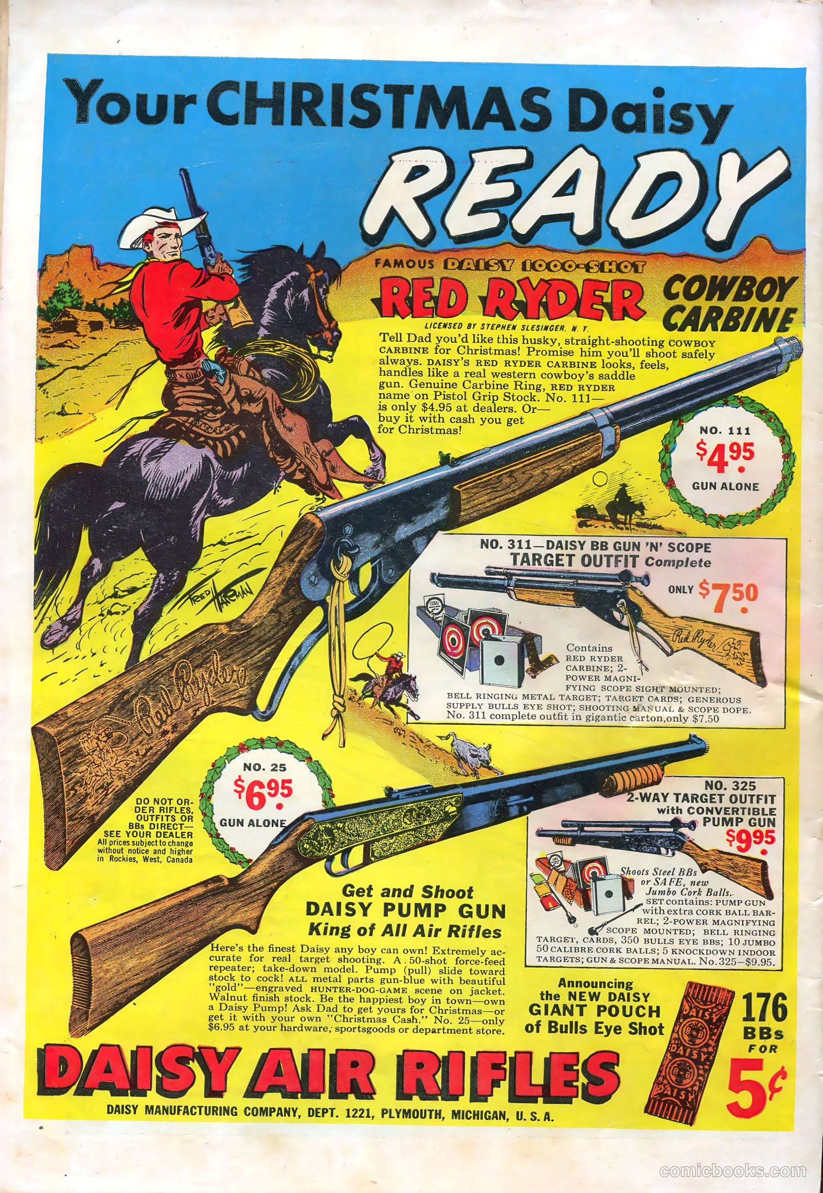 Hopalong Cassidy #52 — page 36 of 36