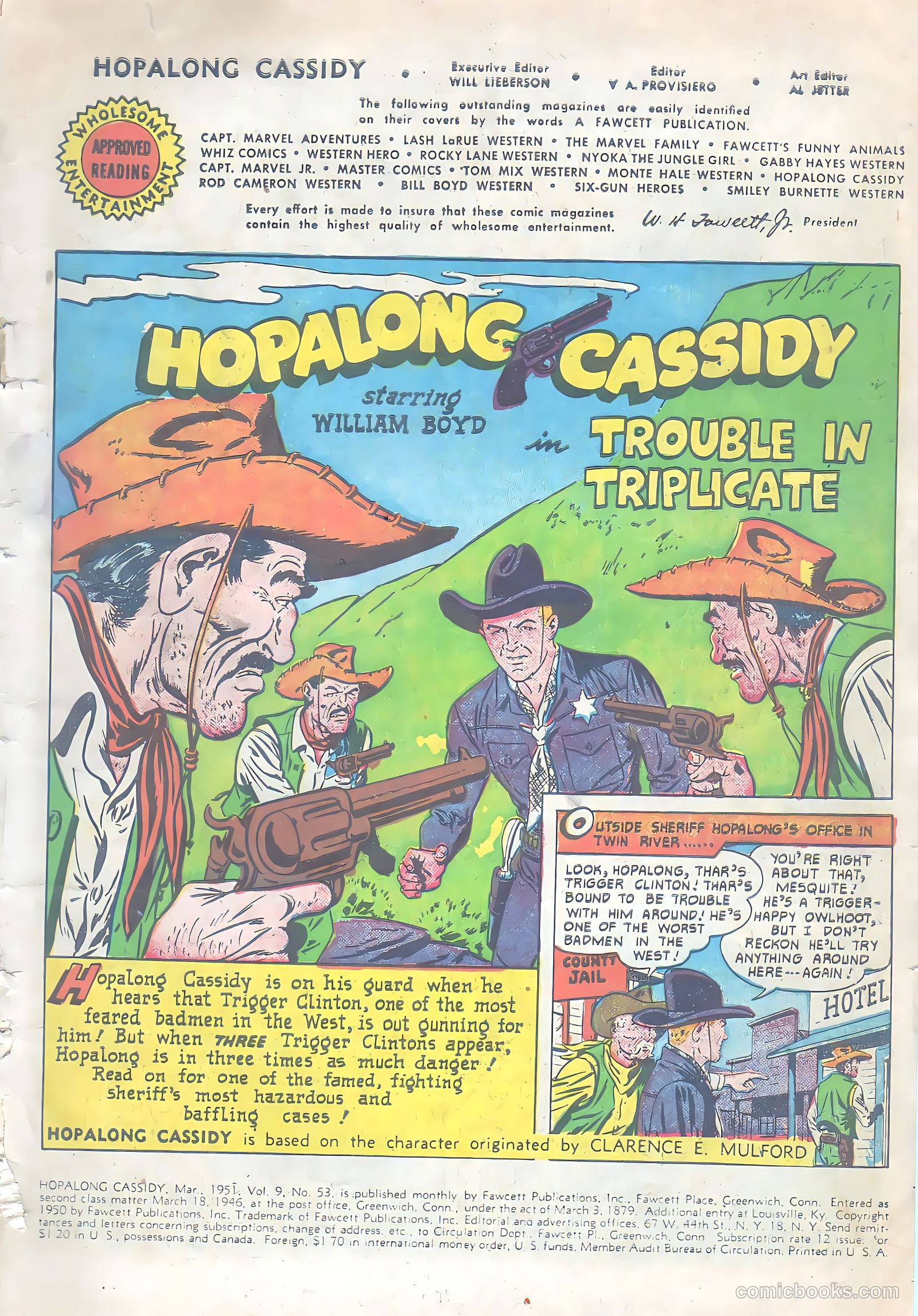 Hopalong Cassidy #53 — page 2 of 49