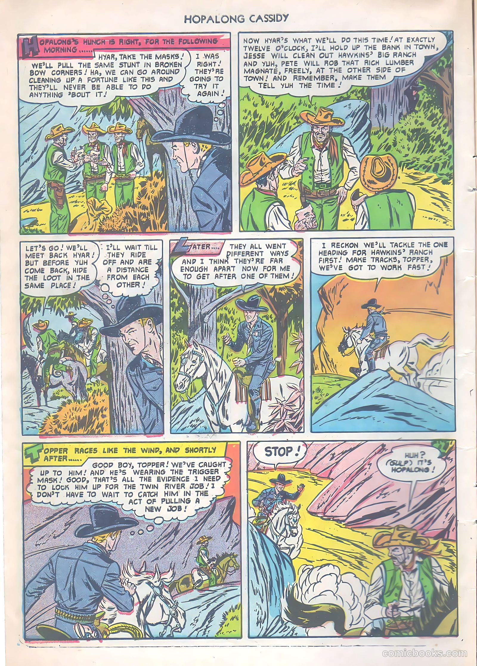 Hopalong Cassidy #53 — page 9 of 49