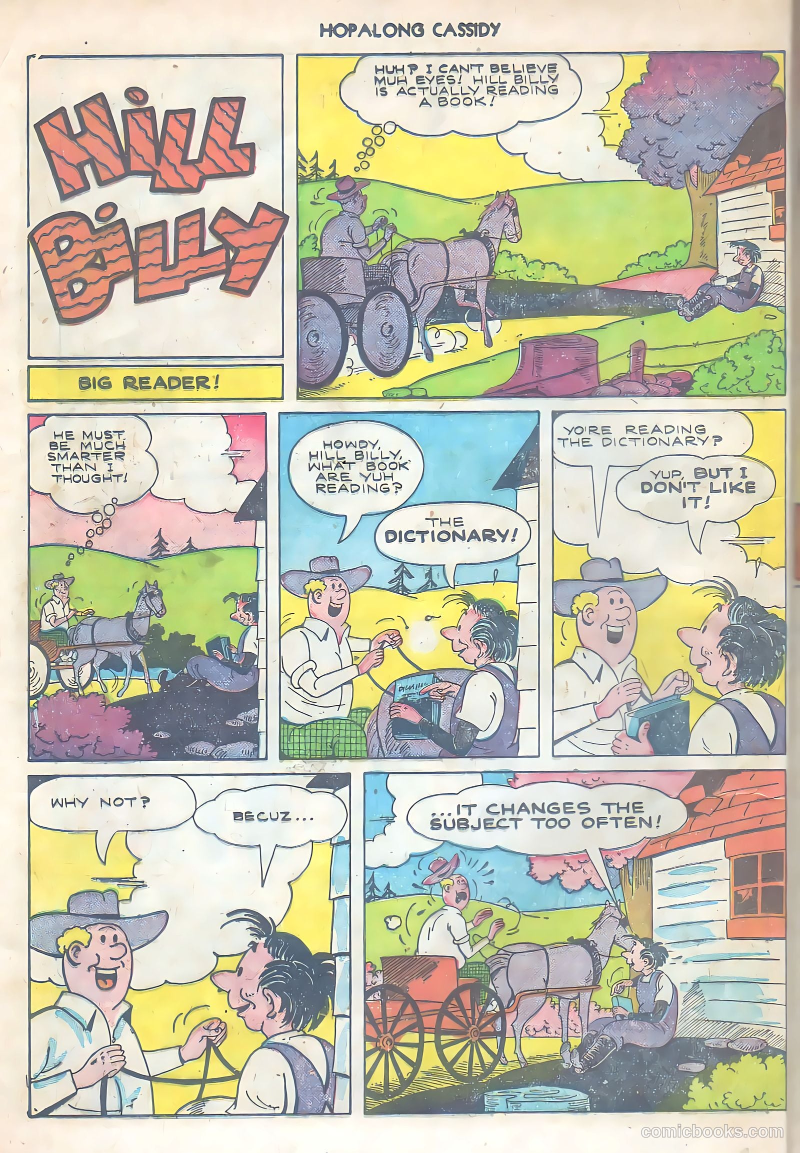 Hopalong Cassidy #53 — page 35 of 49