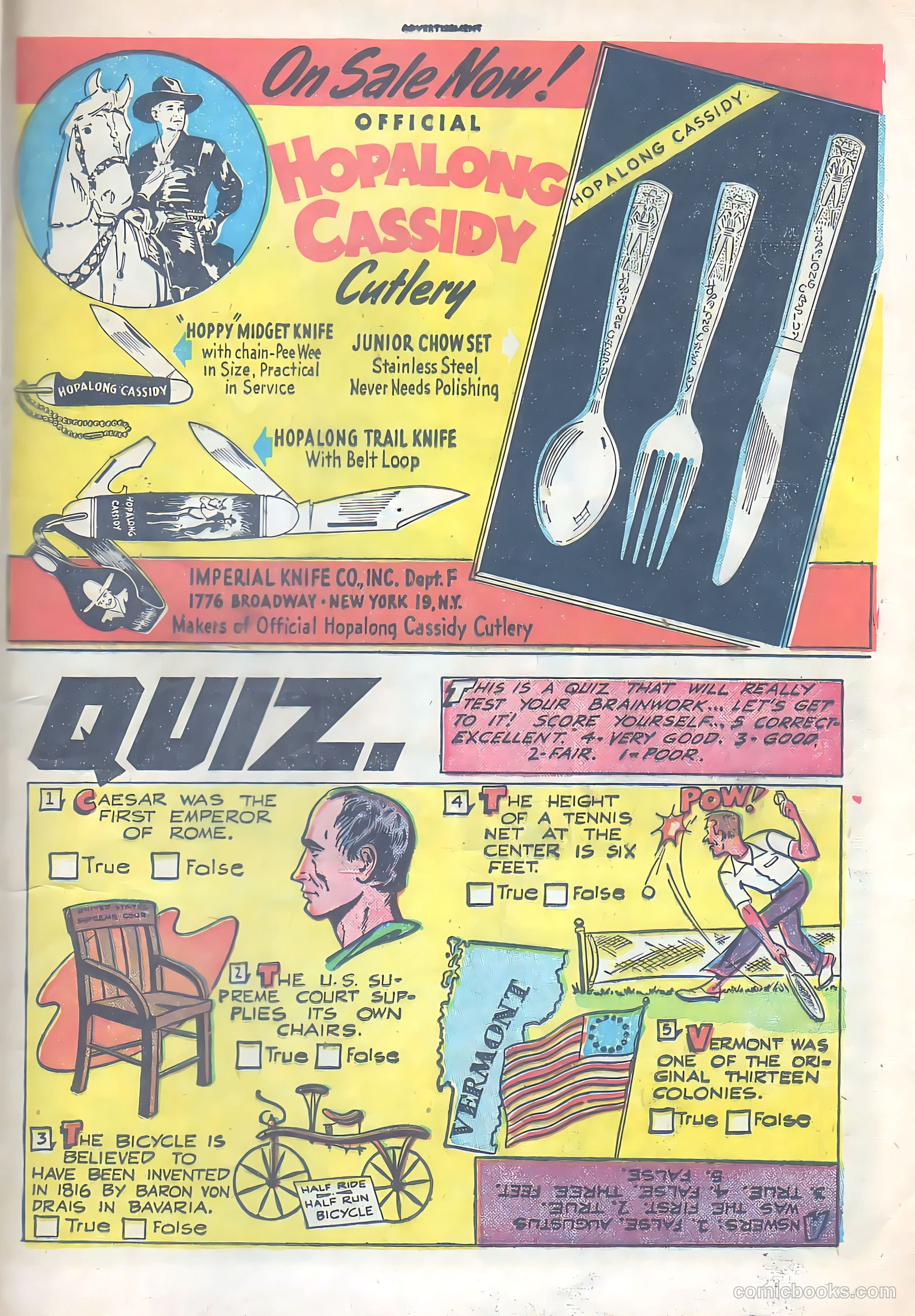 Hopalong Cassidy #53 — page 36 of 49
