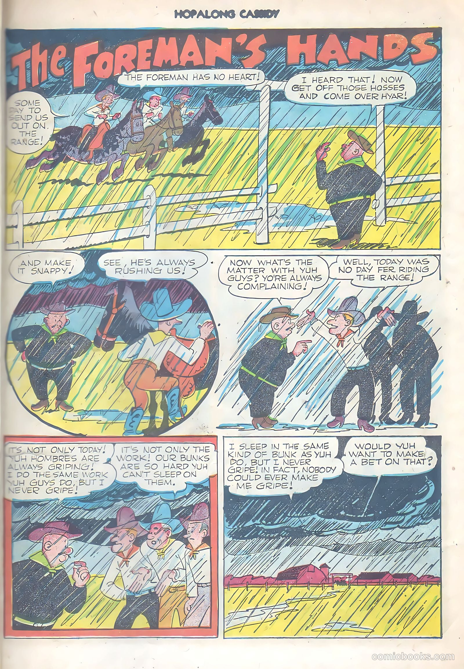 Hopalong Cassidy #53 — page 38 of 49