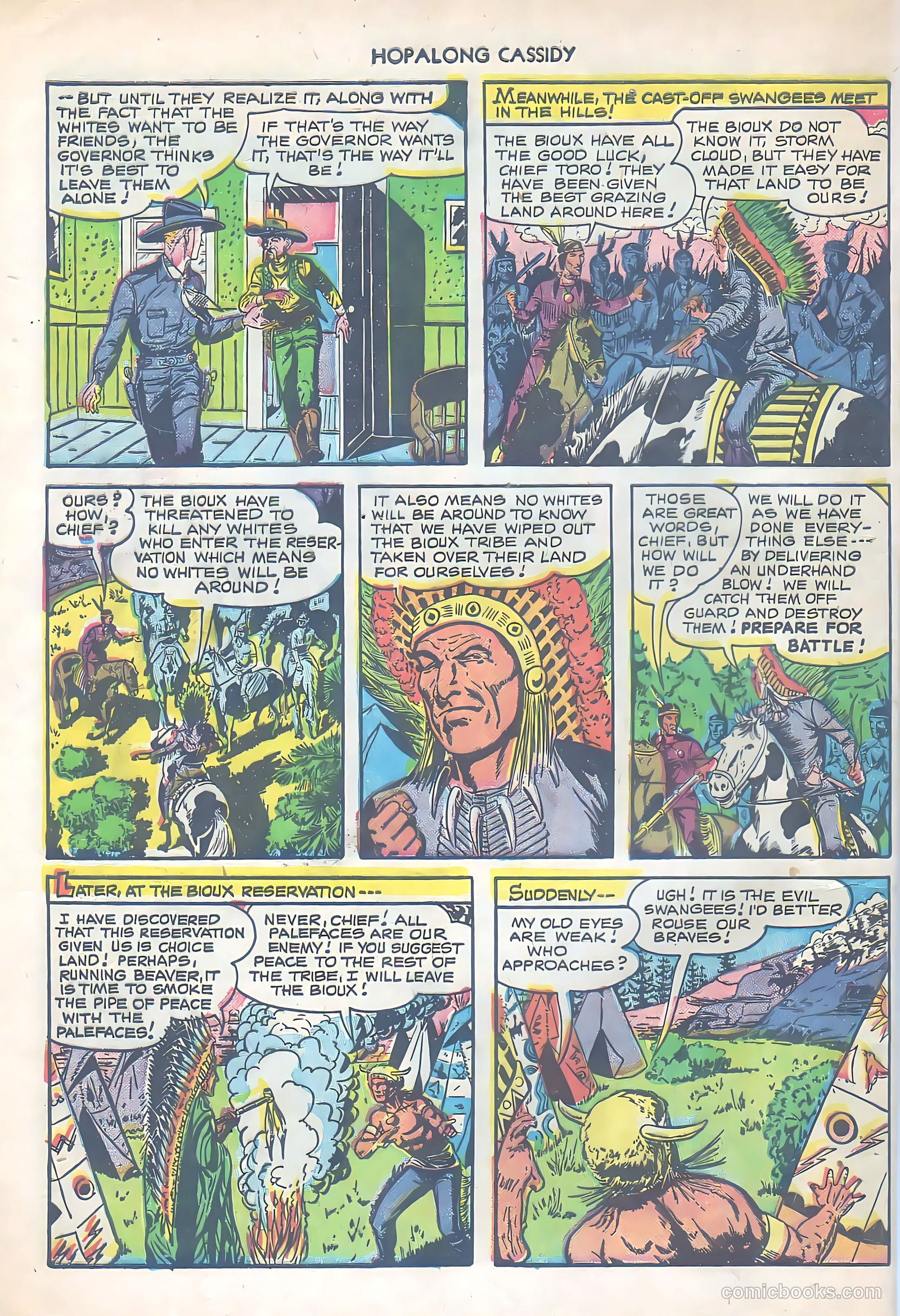 Hopalong Cassidy #53 — page 43 of 49