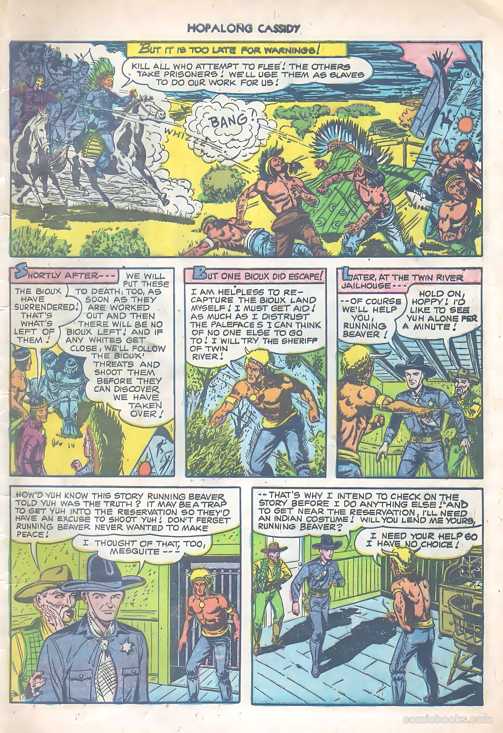 Hopalong Cassidy #53 — page 44 of 49