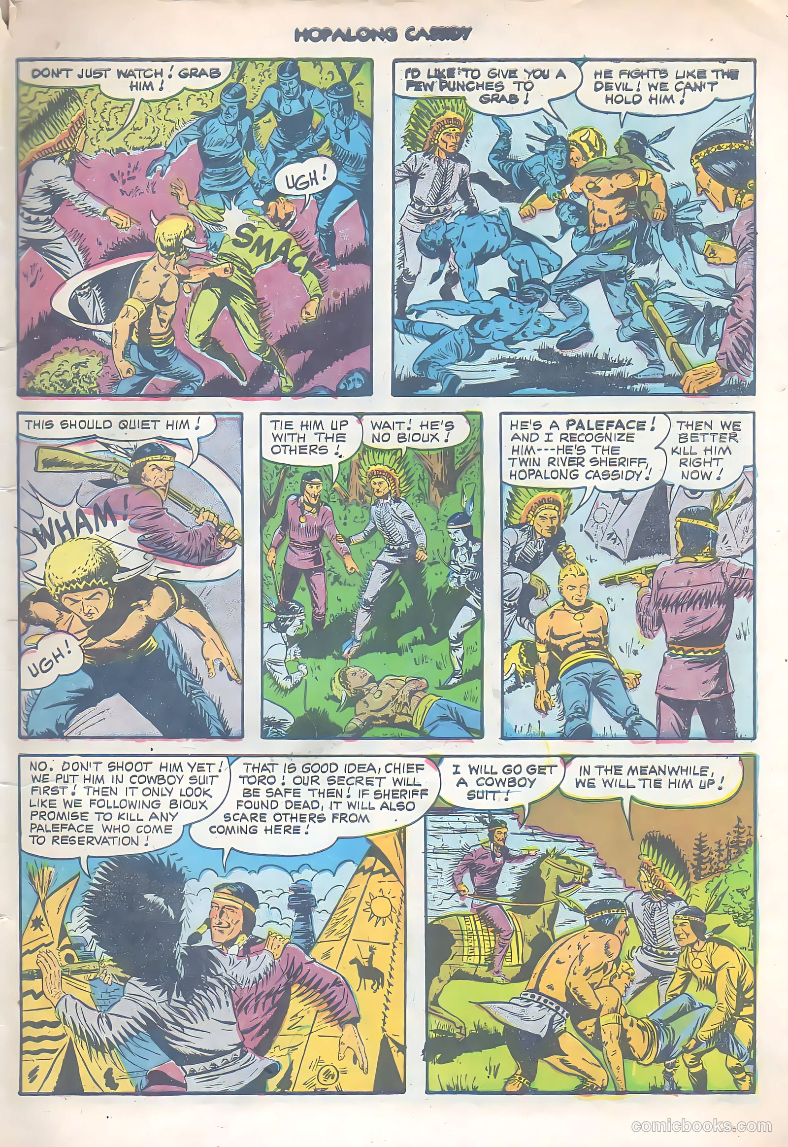 Hopalong Cassidy #53 — page 46 of 49