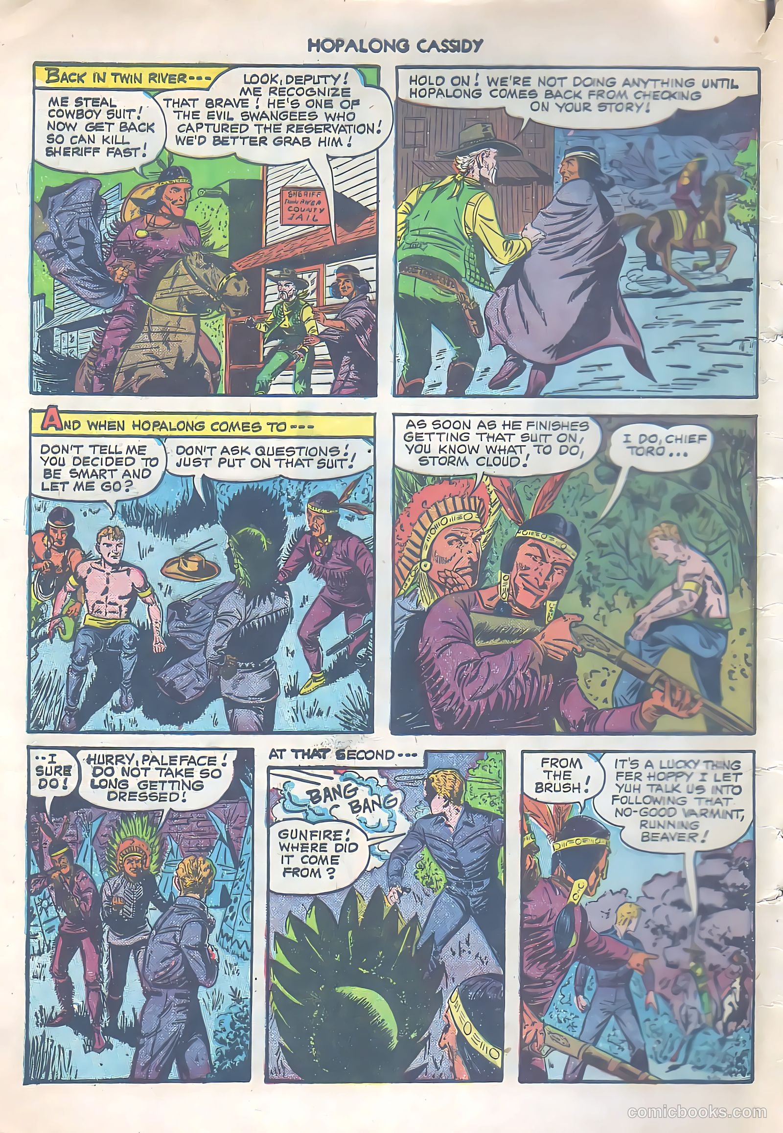 Hopalong Cassidy #53 — page 47 of 49