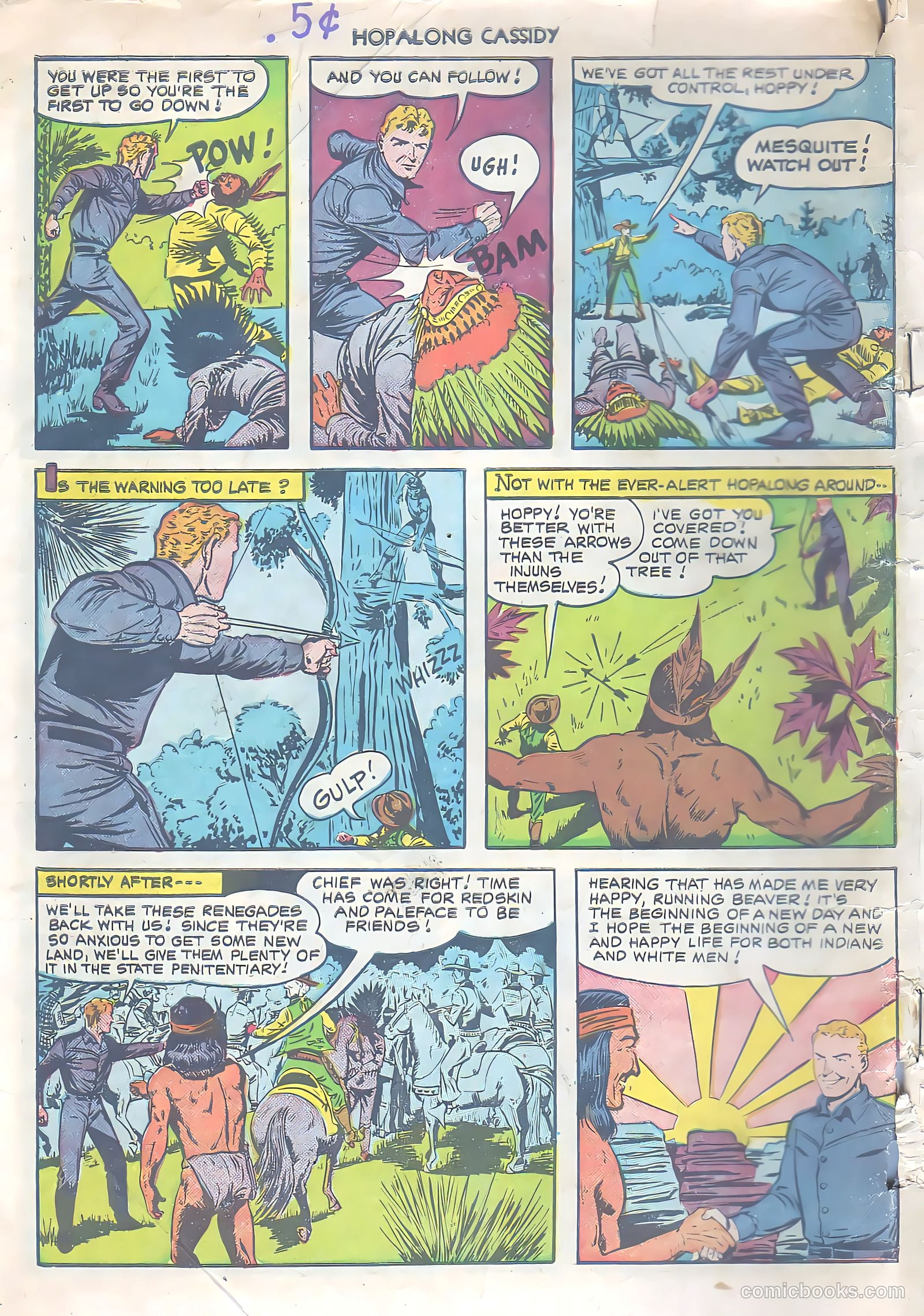 Hopalong Cassidy #53 — page 49 of 49