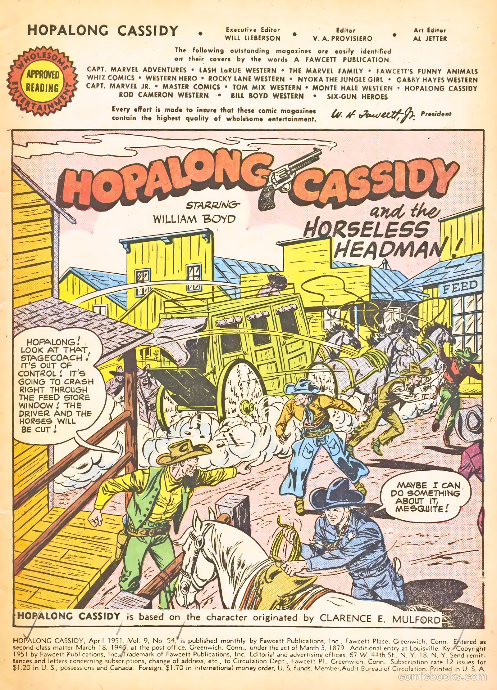 Hopalong Cassidy #54 — page 3 of 52