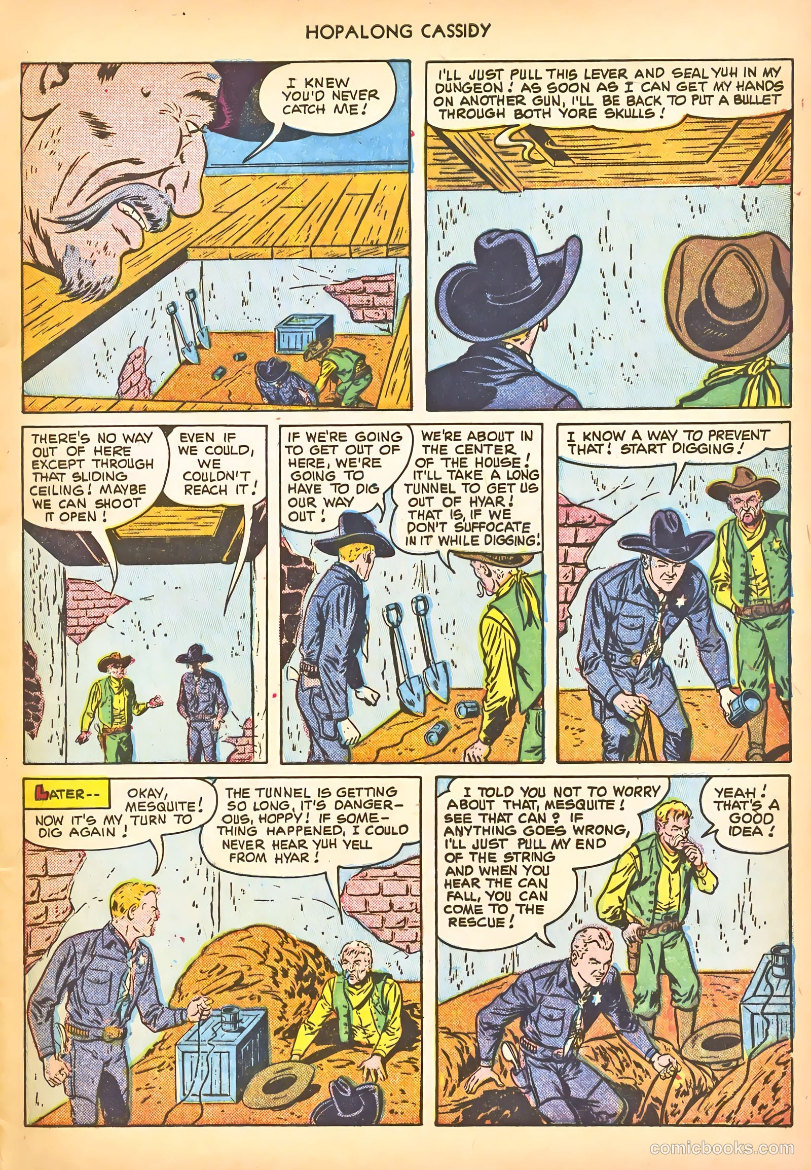 Hopalong Cassidy #54 — page 9 of 52