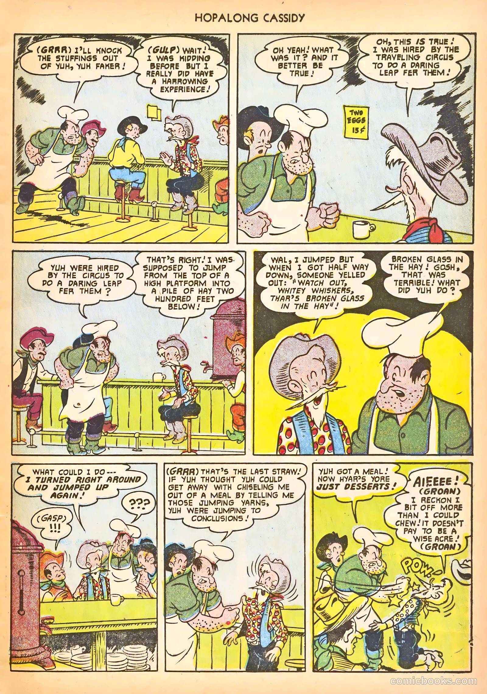Hopalong Cassidy #54 — page 17 of 52
