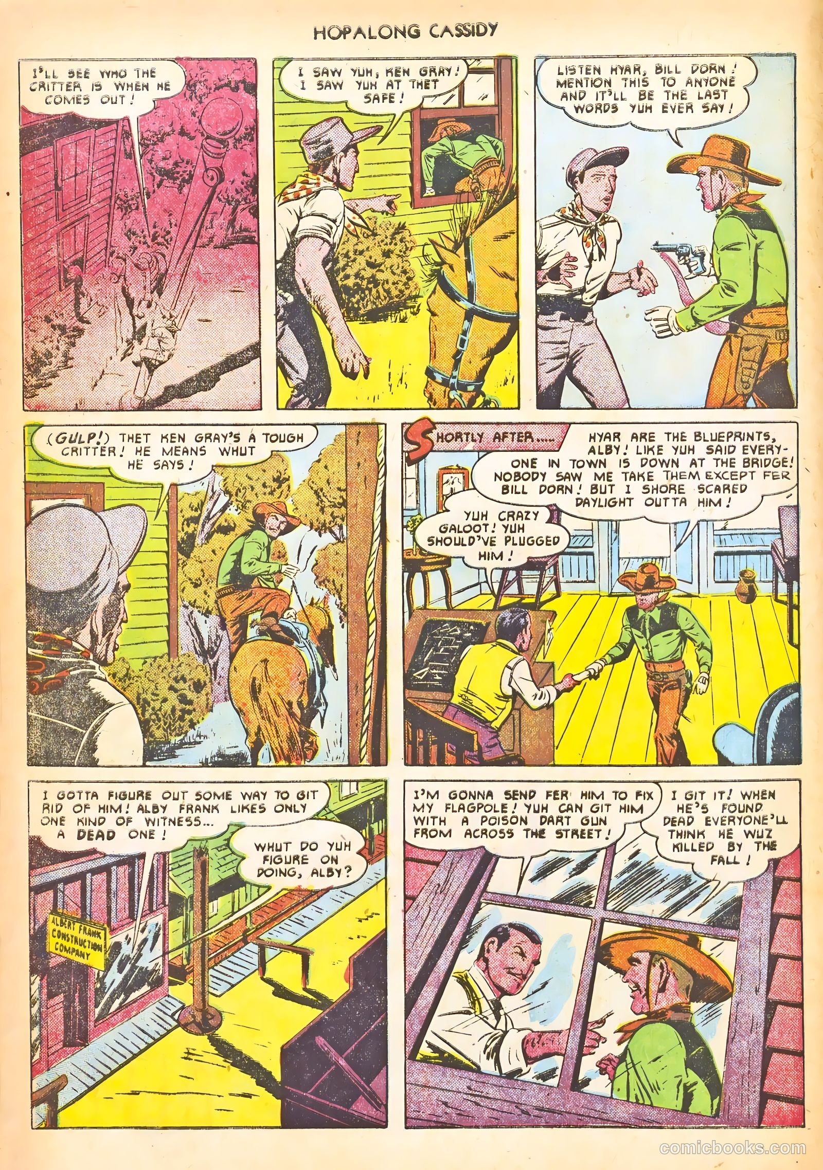 Hopalong Cassidy #54 — page 20 of 52