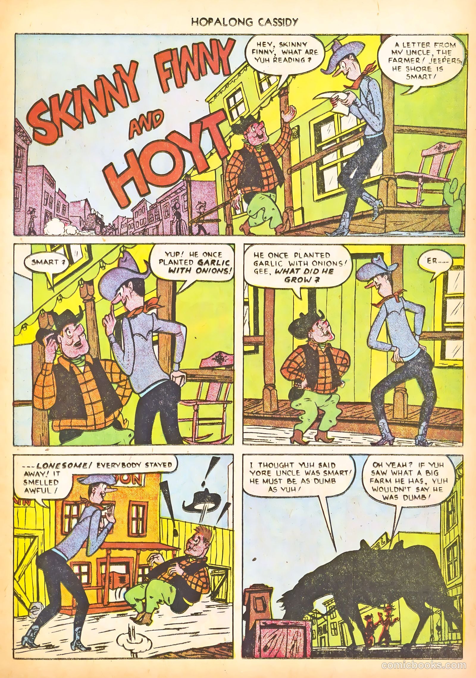 Hopalong Cassidy #54 — page 25 of 52