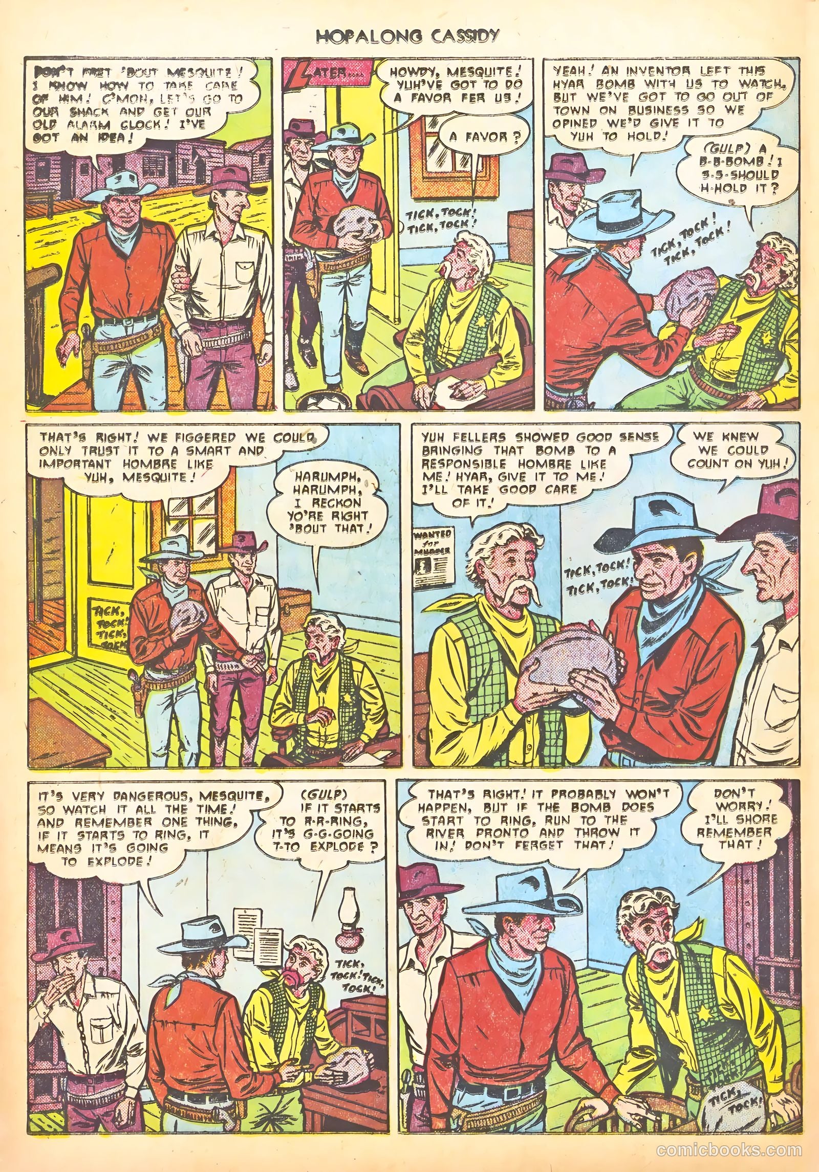 Hopalong Cassidy #54 — page 28 of 52