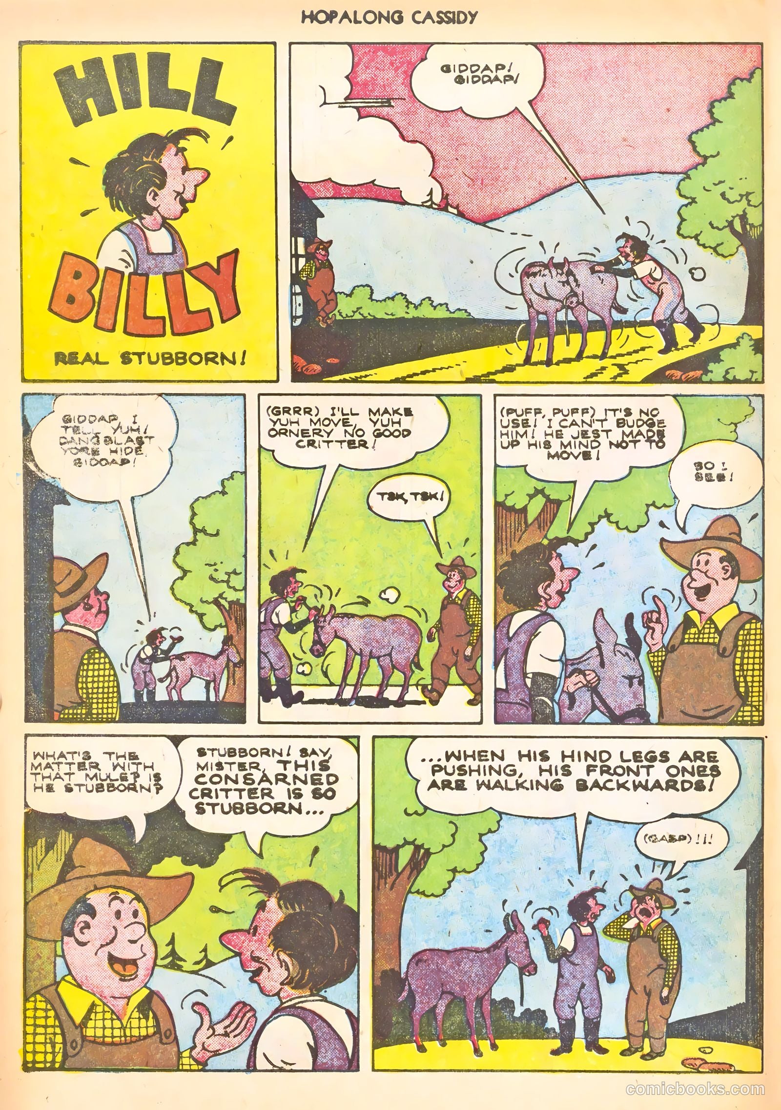Hopalong Cassidy #54 — page 34 of 52