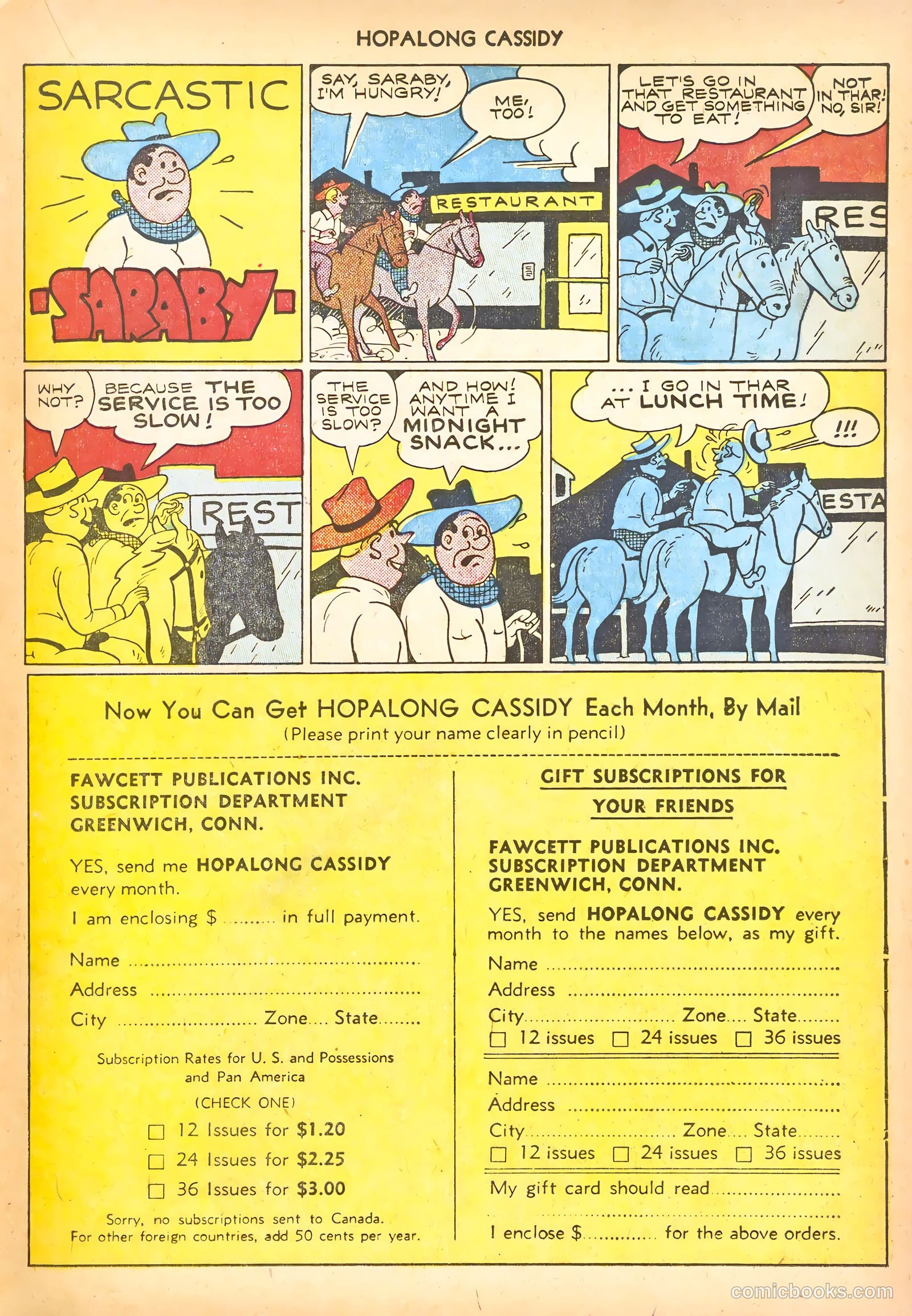 Hopalong Cassidy #54 — page 35 of 52