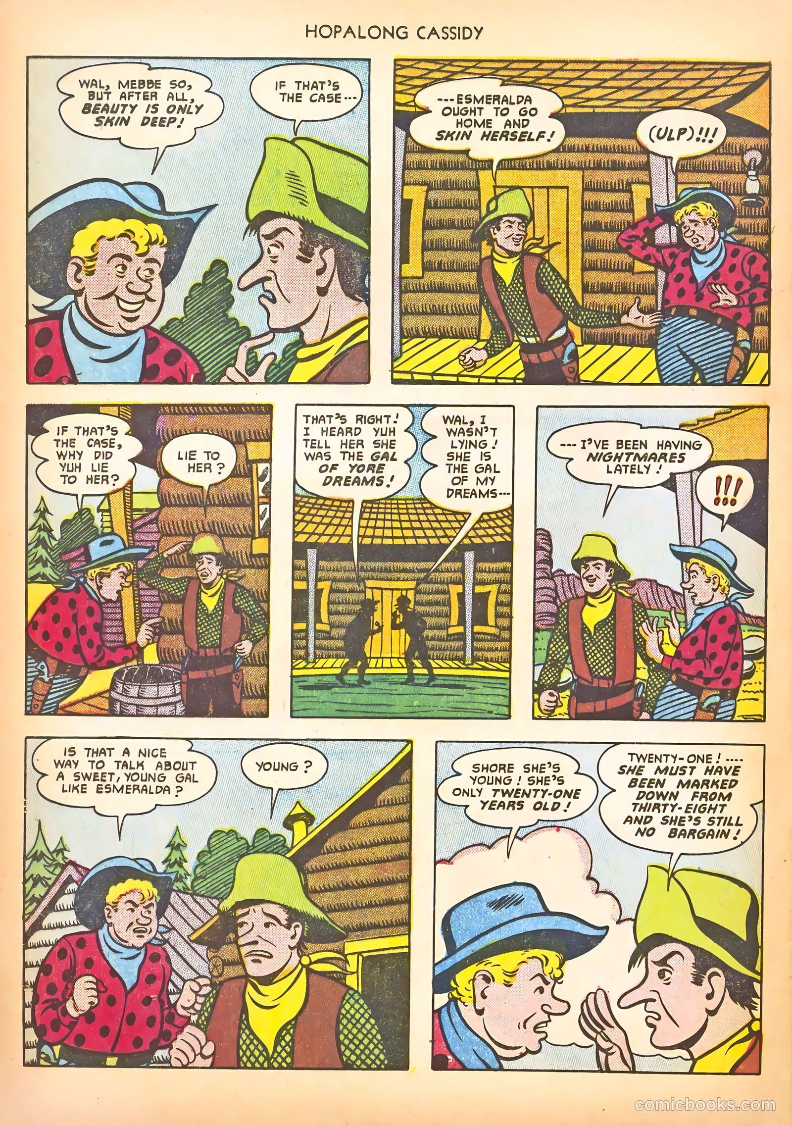 Hopalong Cassidy #54 — page 40 of 52