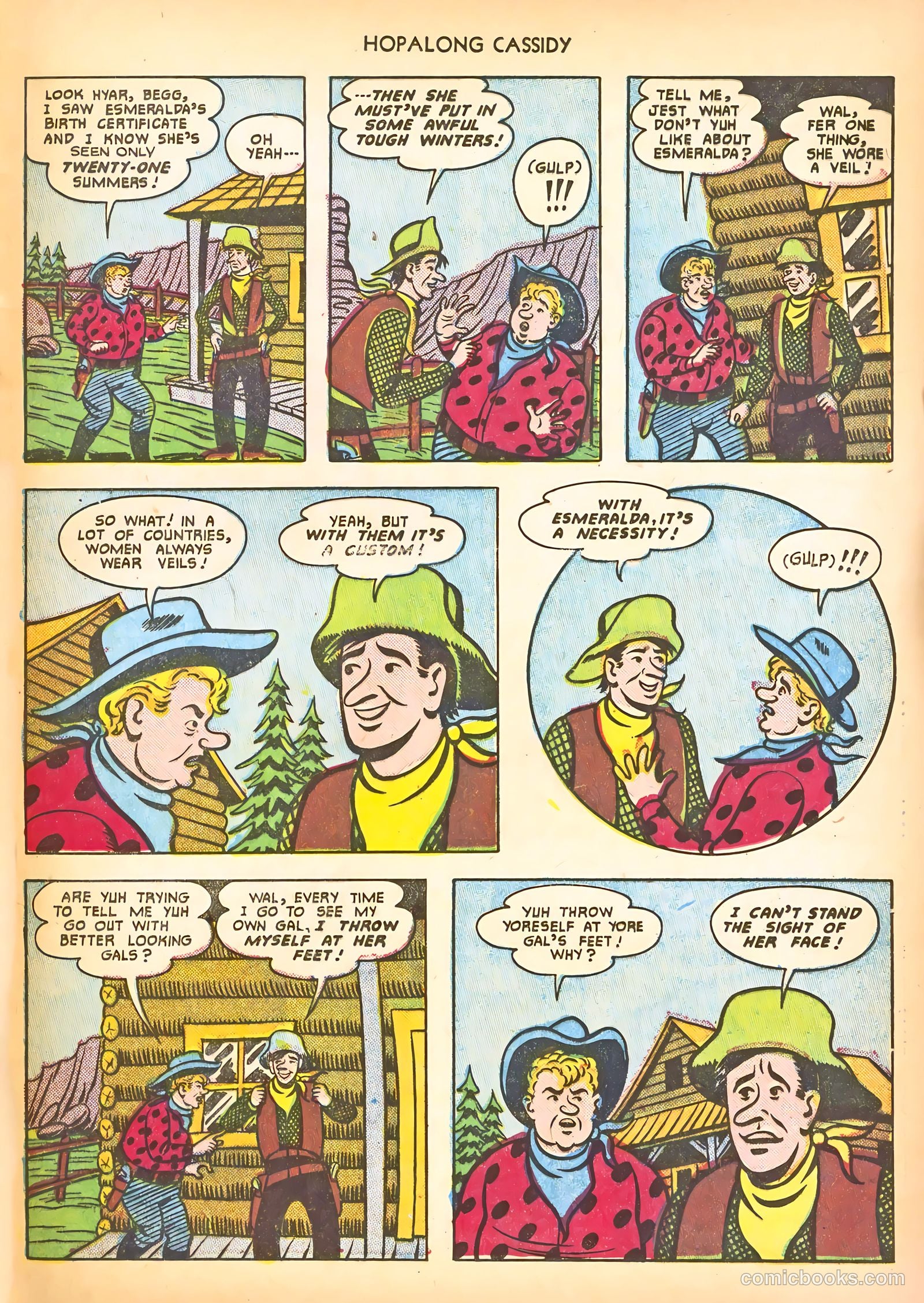 Hopalong Cassidy #54 — page 41 of 52