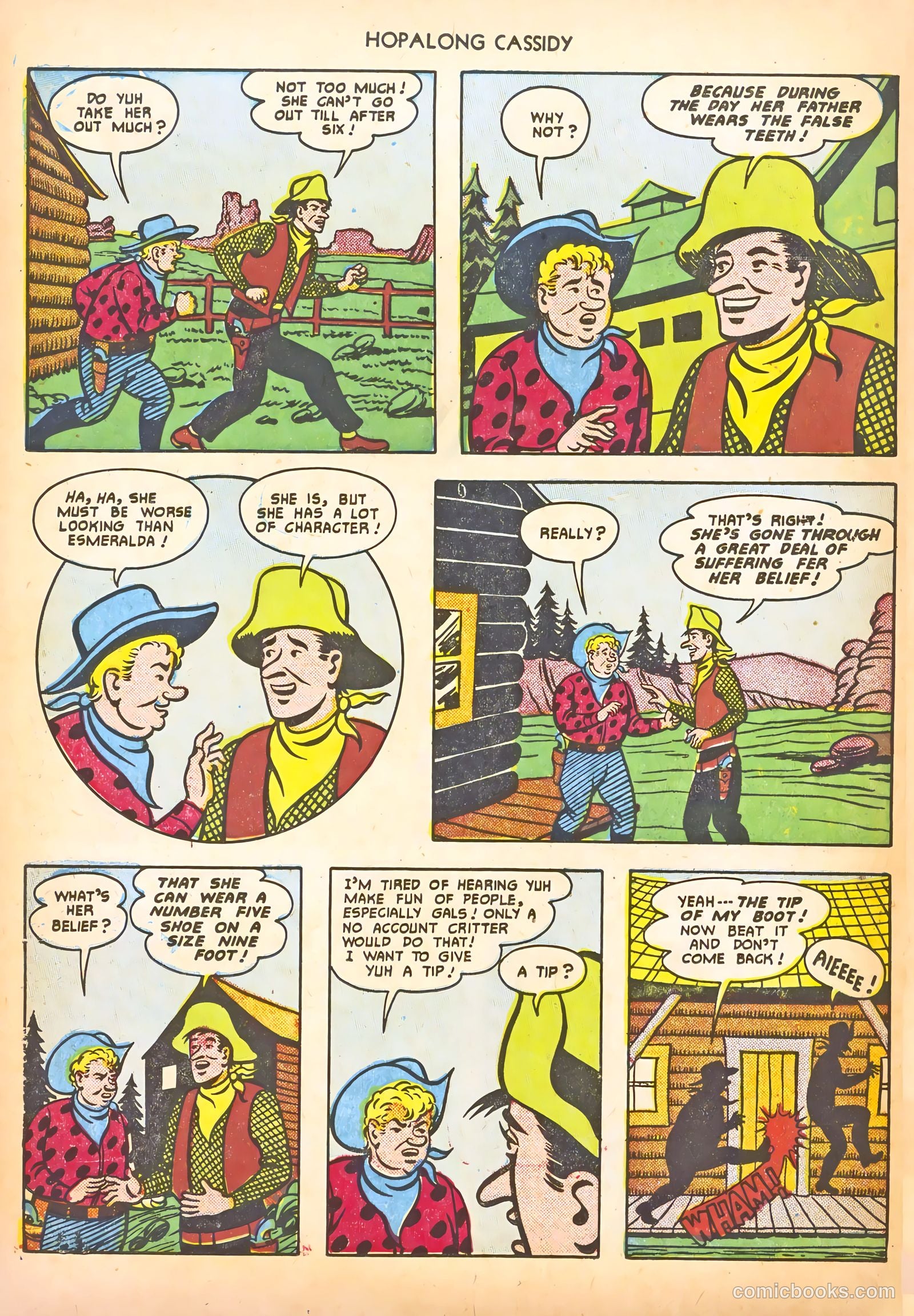 Hopalong Cassidy #54 — page 42 of 52