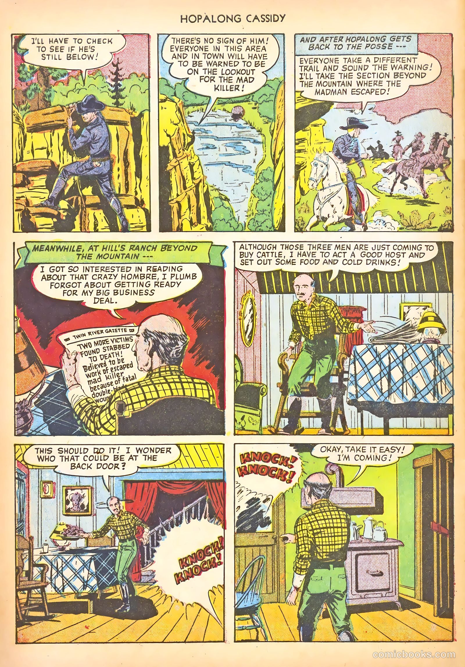 Hopalong Cassidy #54 — page 44 of 52