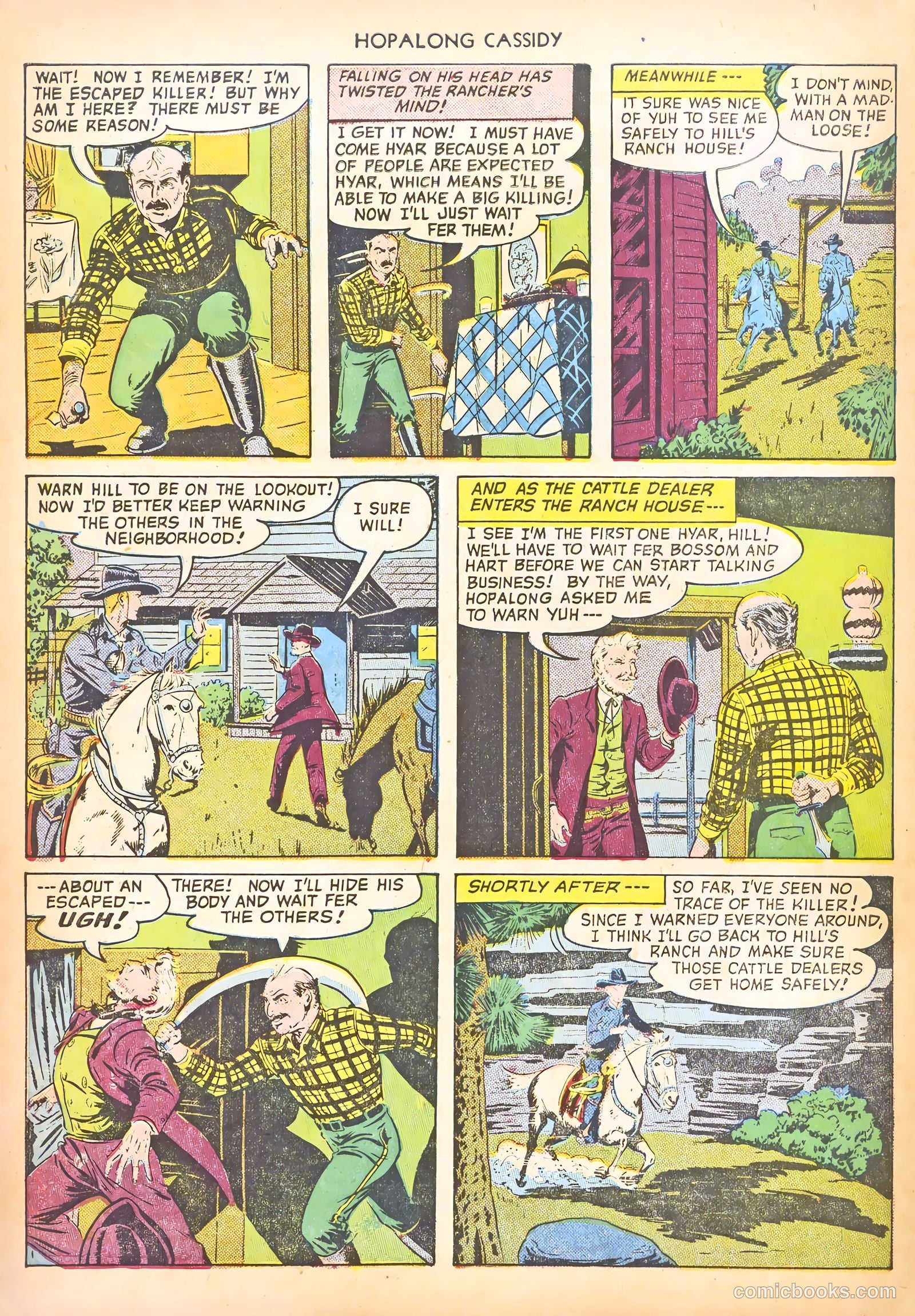 Hopalong Cassidy #54 — page 46 of 52