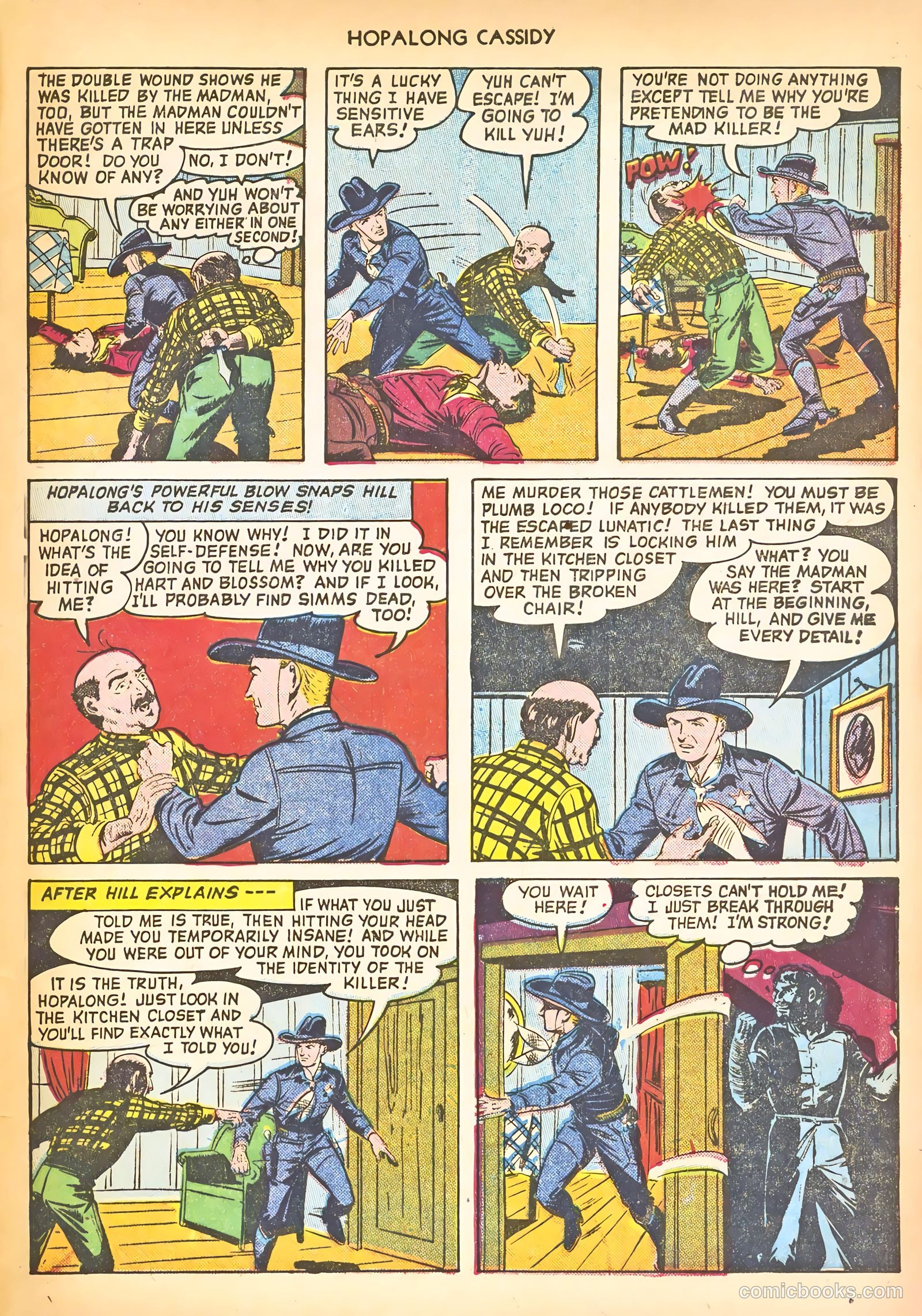 Hopalong Cassidy #54 — page 49 of 52