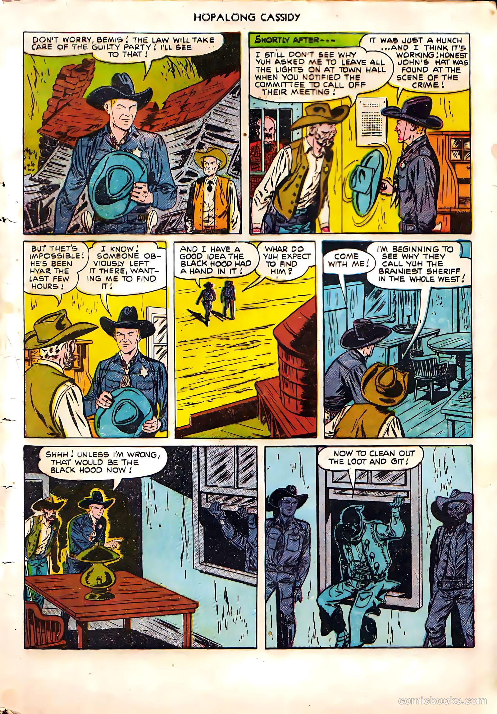 Hopalong Cassidy #55 — page 32 of 33