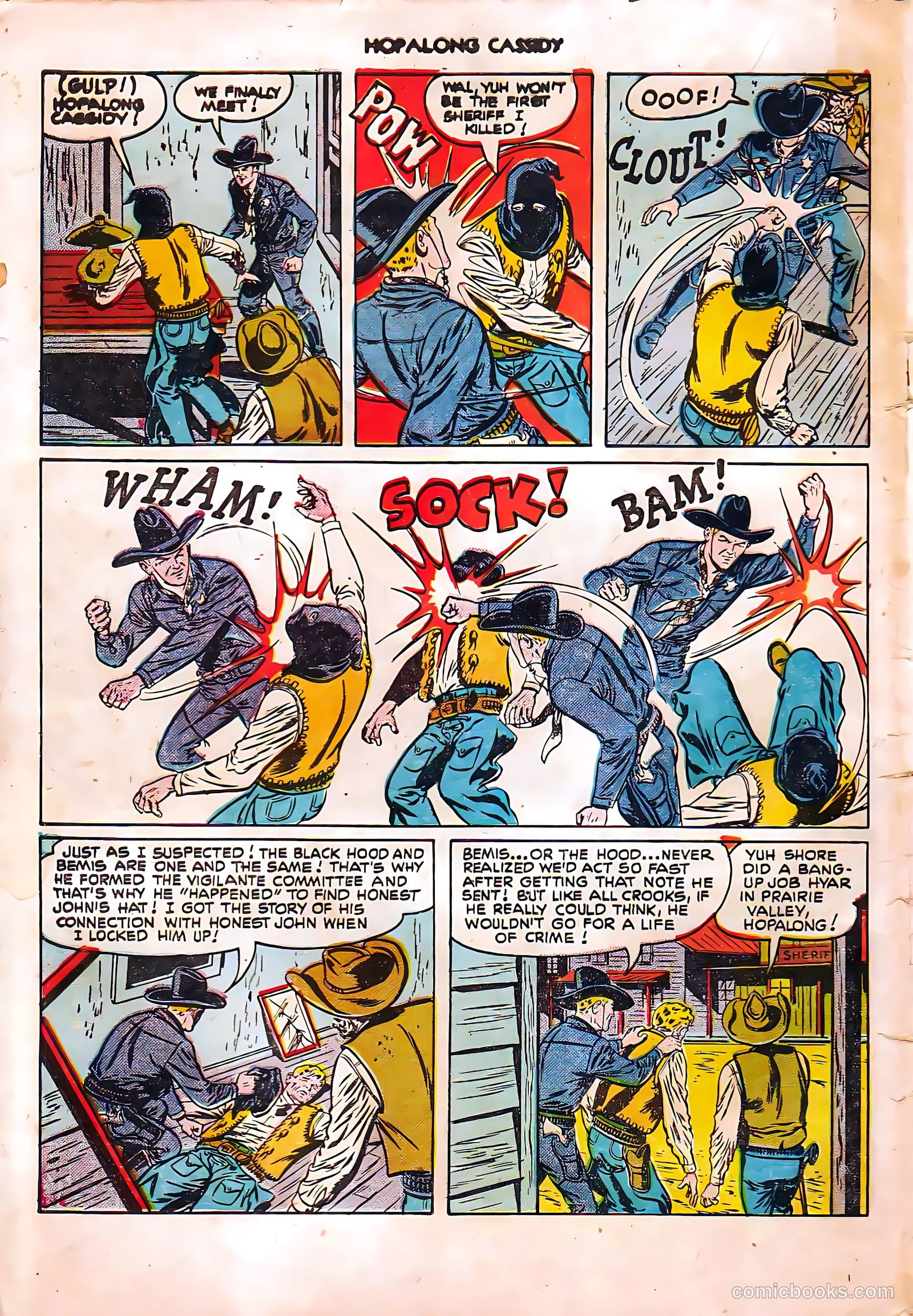 Hopalong Cassidy #55 — page 33 of 33