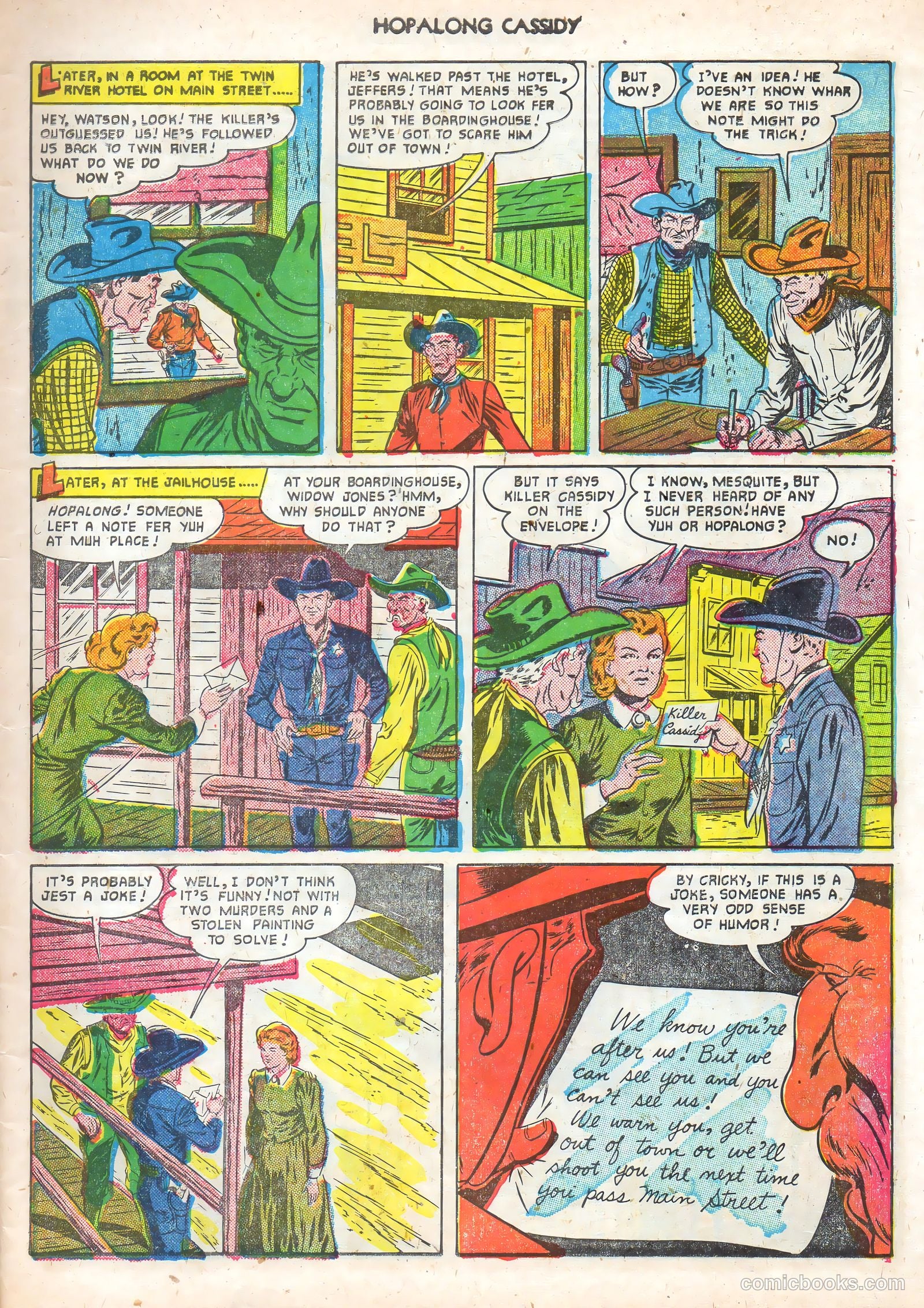 Hopalong Cassidy #56 — page 7 of 52