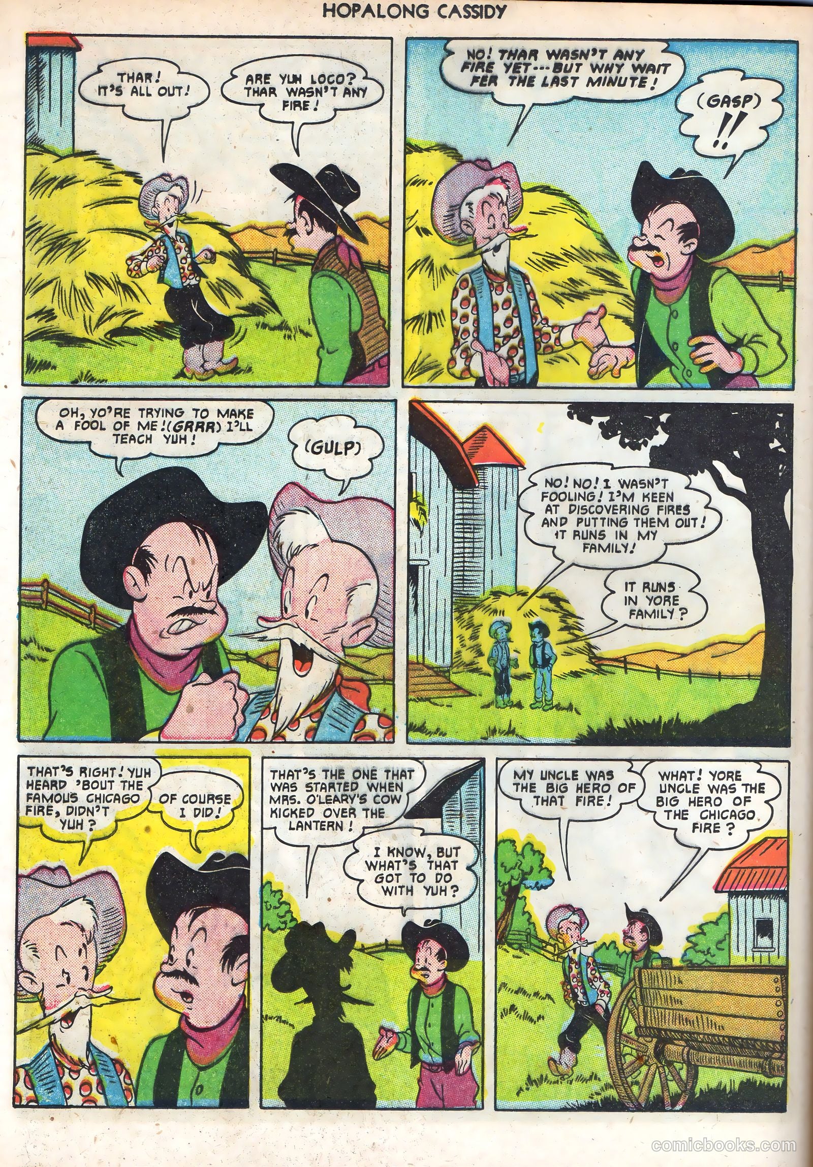Hopalong Cassidy #56 — page 16 of 52