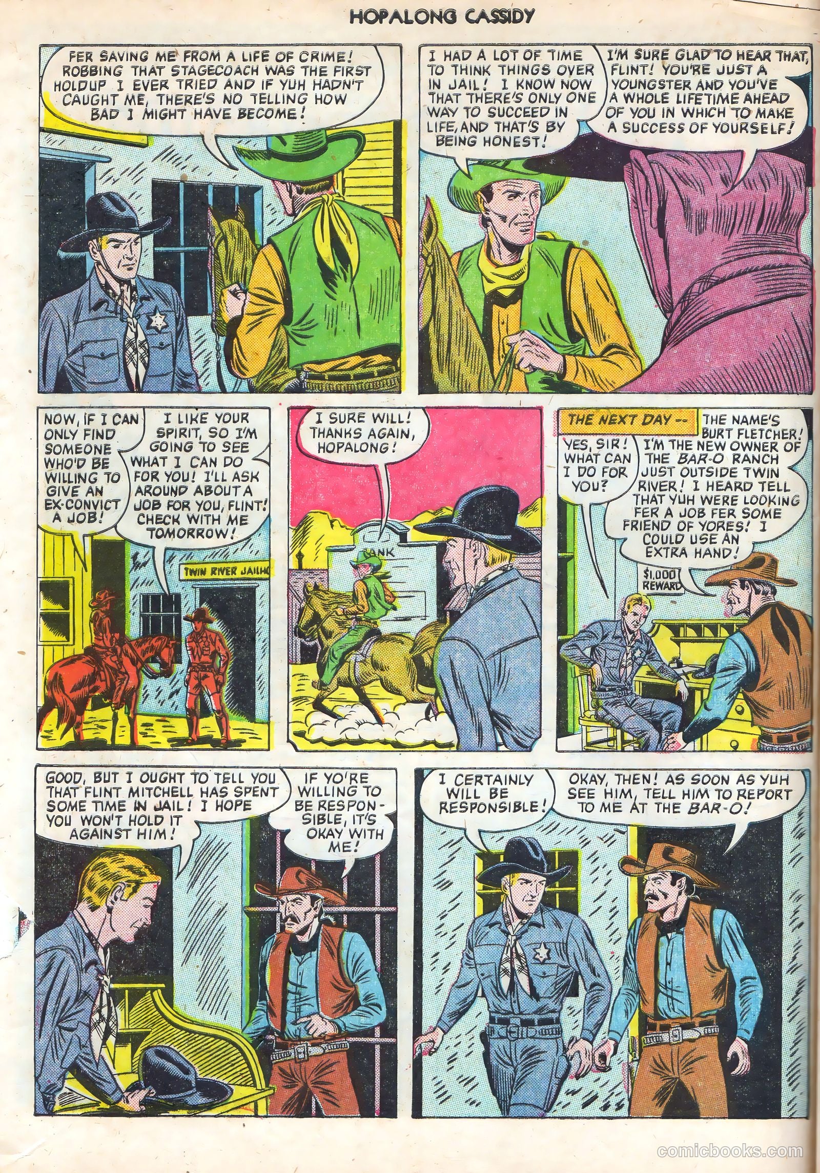 Hopalong Cassidy #56 — page 20 of 52