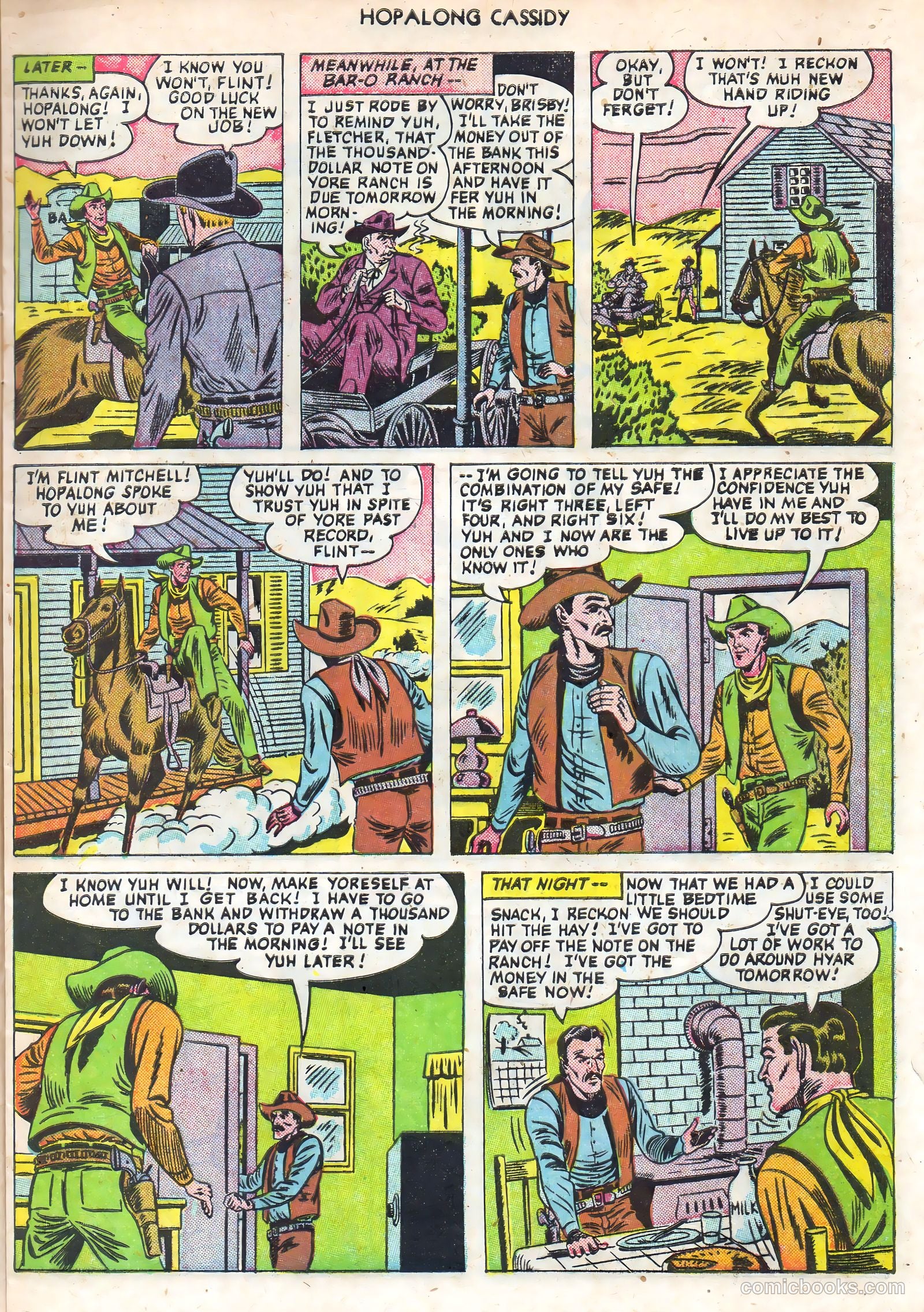 Hopalong Cassidy #56 — page 21 of 52