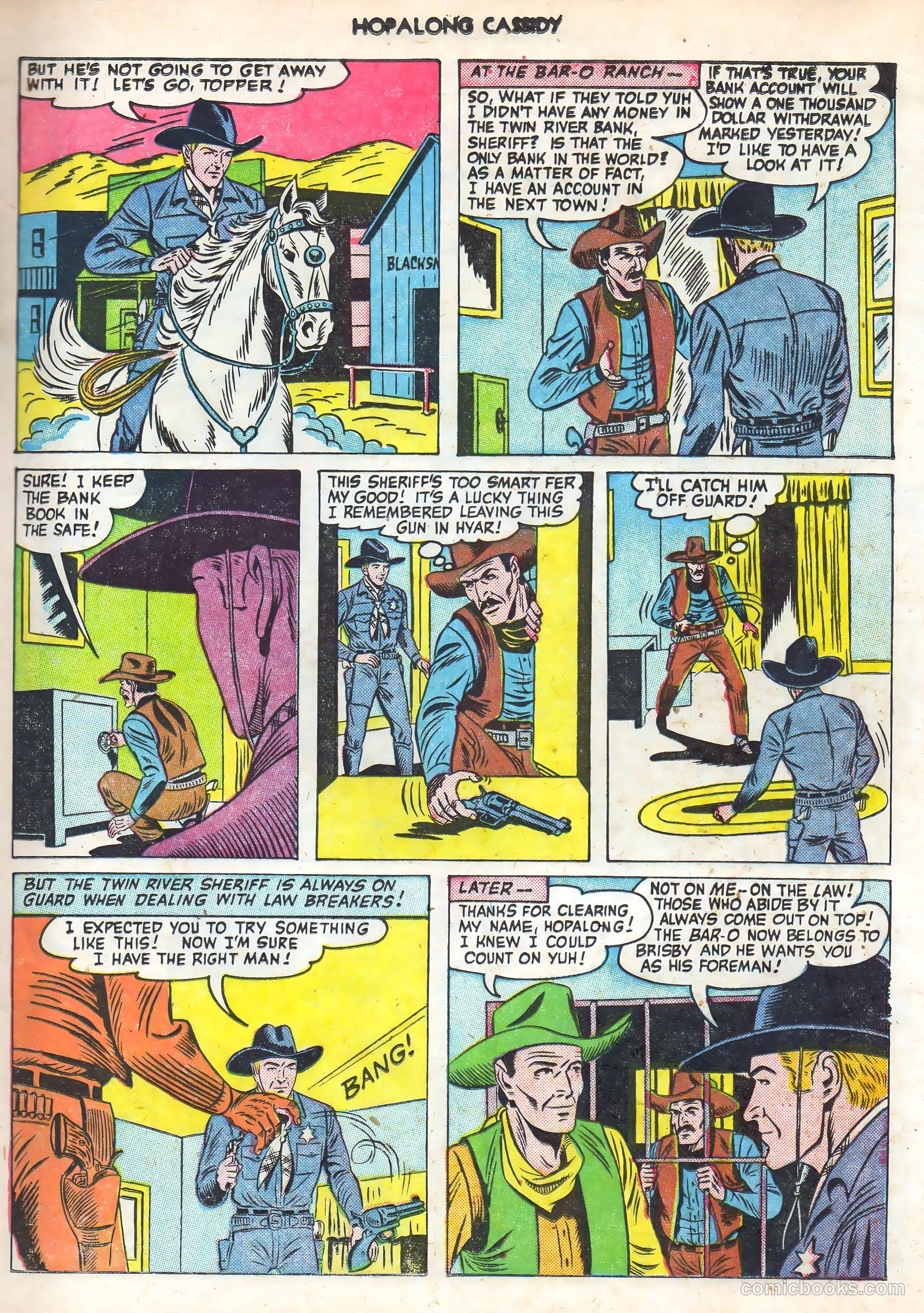Hopalong Cassidy #56 — page 25 of 52