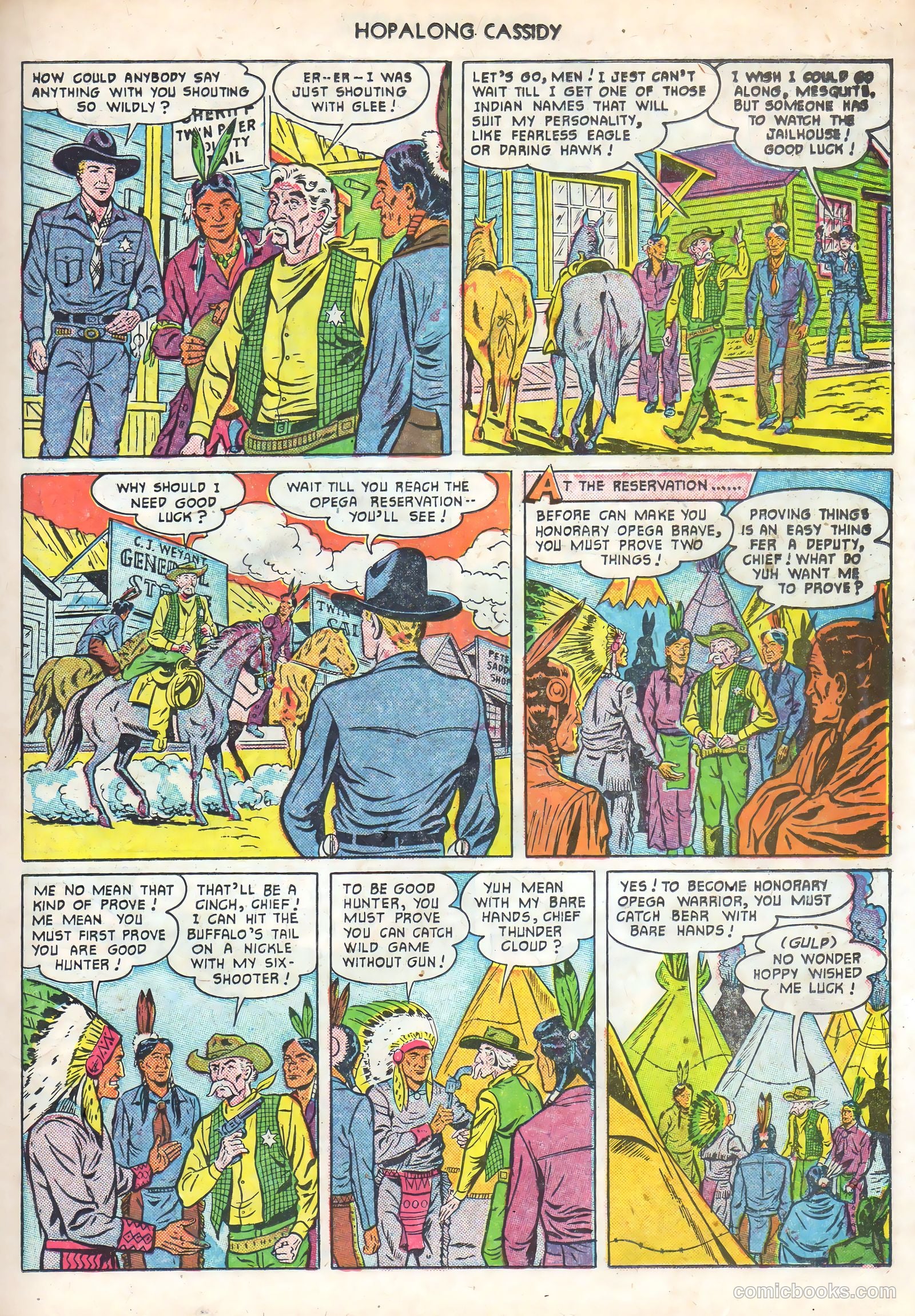 Hopalong Cassidy #56 — page 27 of 52