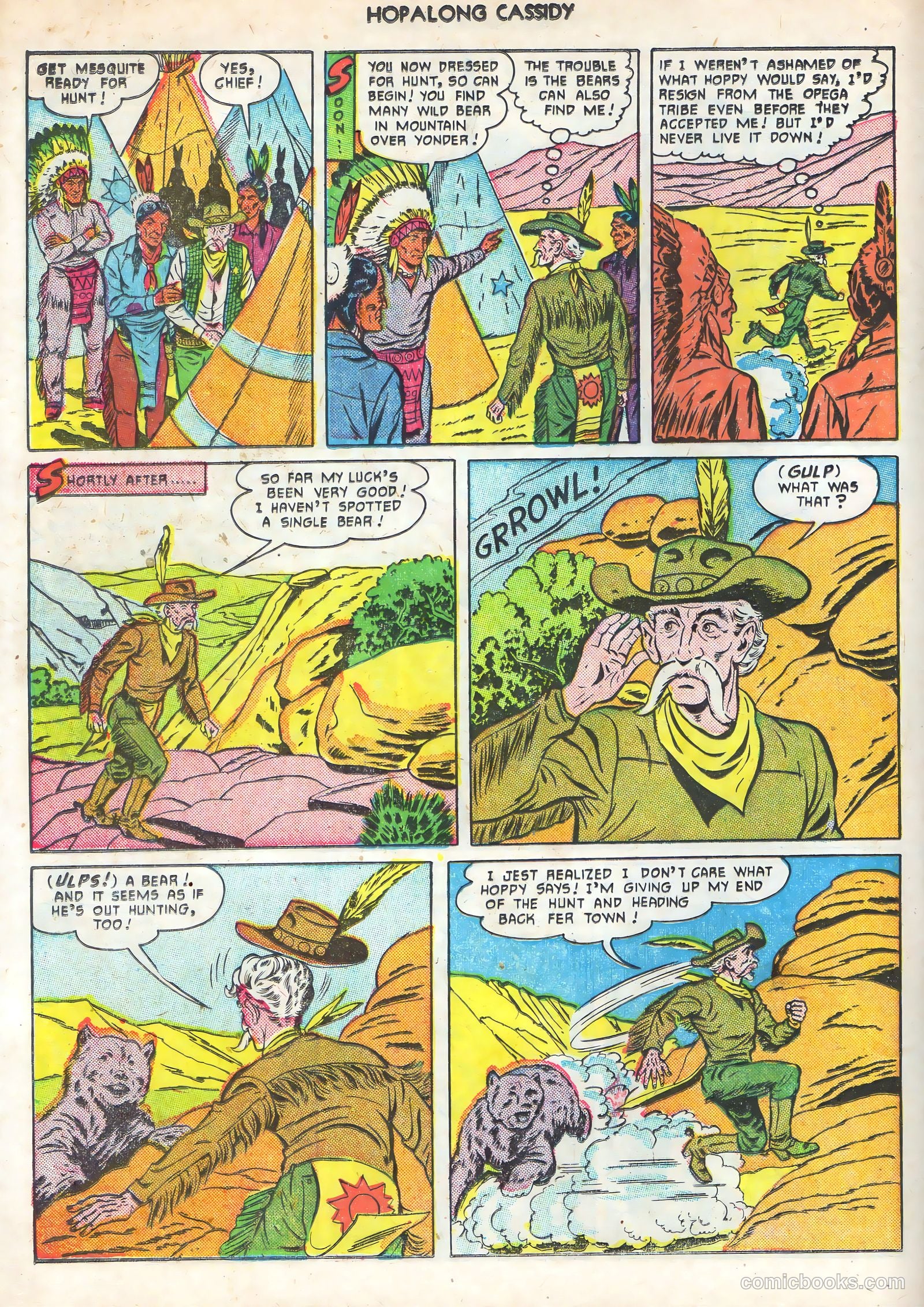 Hopalong Cassidy #56 — page 28 of 52