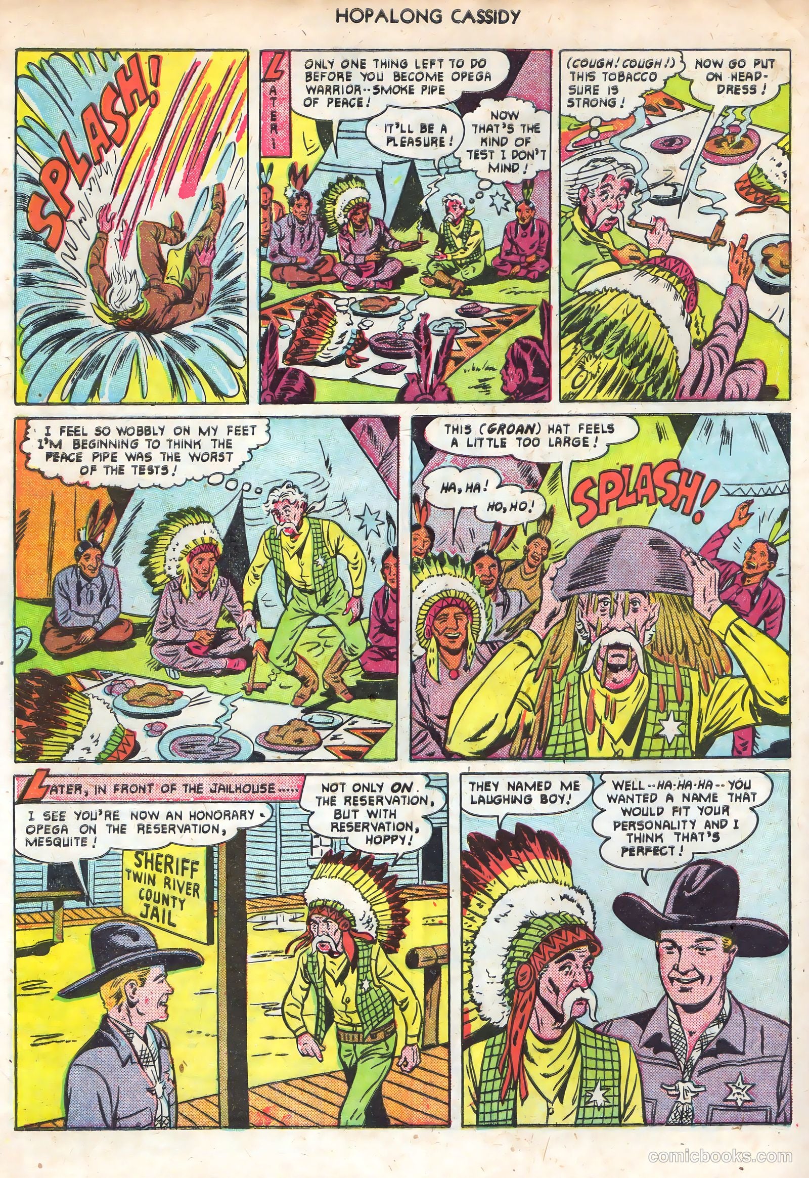 Hopalong Cassidy #56 — page 32 of 52
