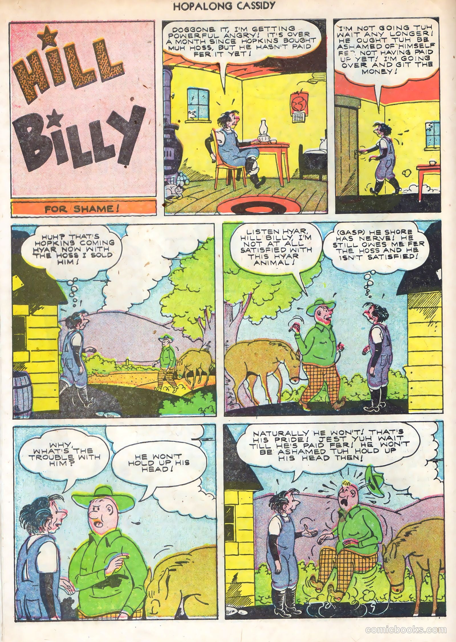Hopalong Cassidy #56 — page 34 of 52