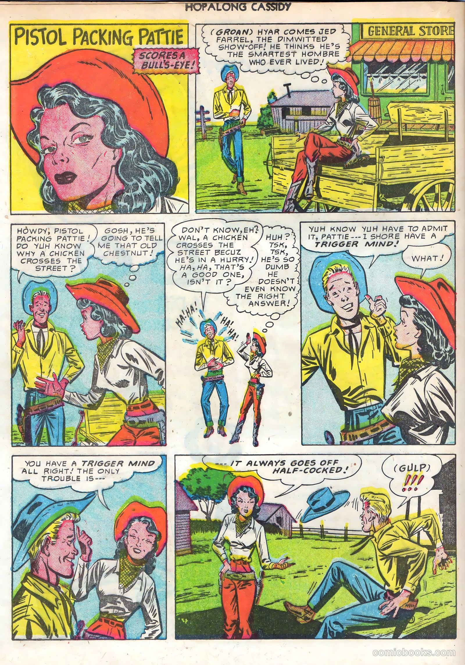 Hopalong Cassidy #56 — page 36 of 52