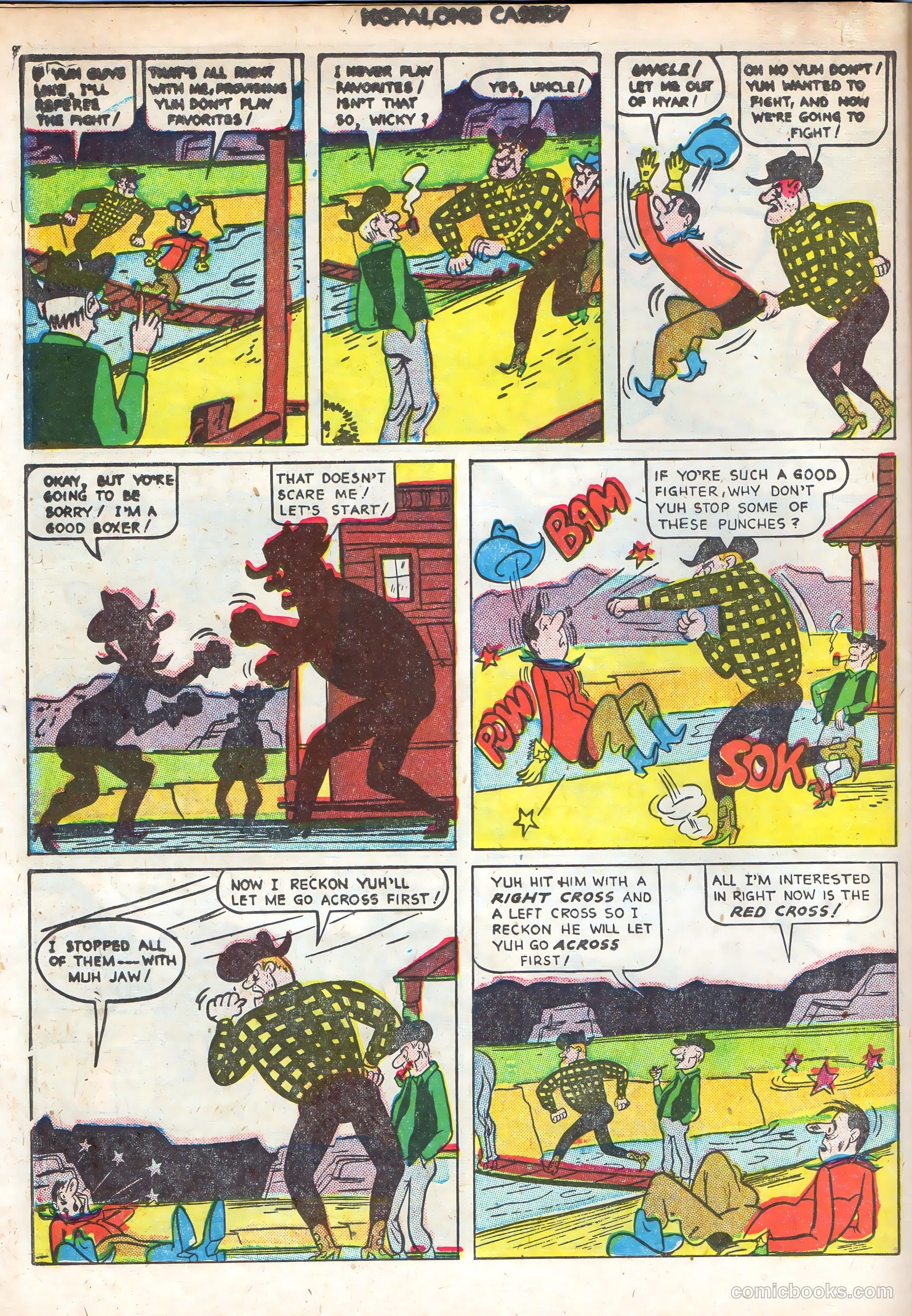 Hopalong Cassidy #56 — page 38 of 52
