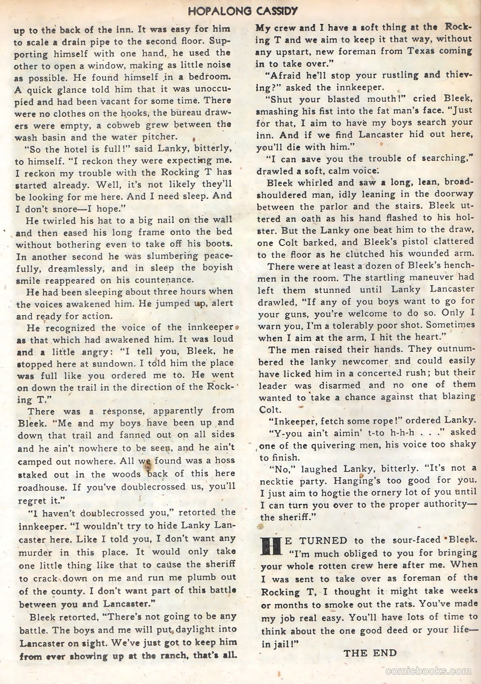 Hopalong Cassidy #56 — page 40 of 52