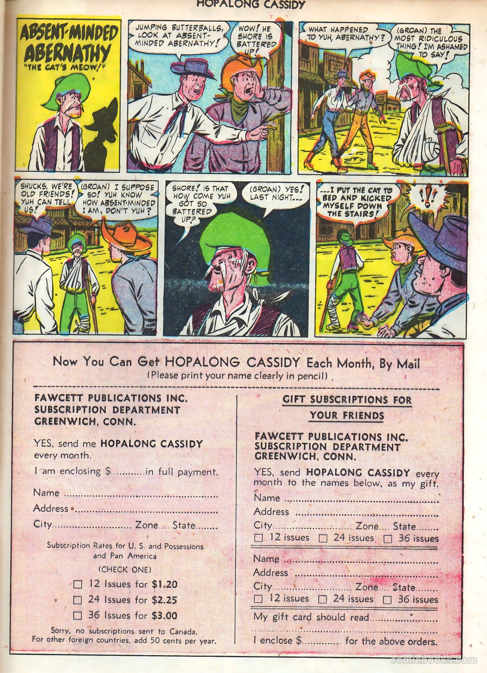 Hopalong Cassidy #56 — page 41 of 52