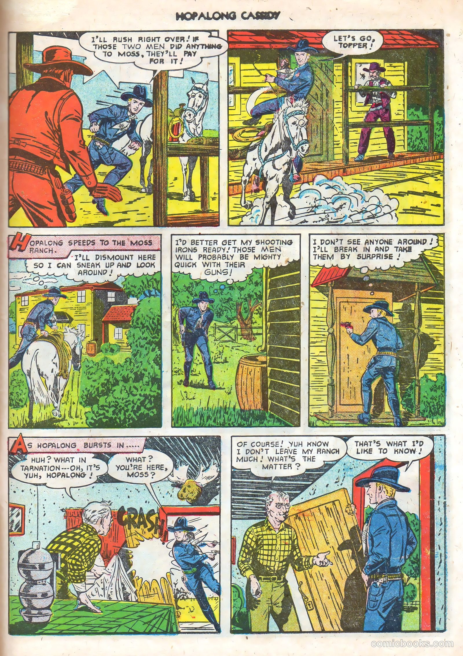 Hopalong Cassidy #56 — page 43 of 52