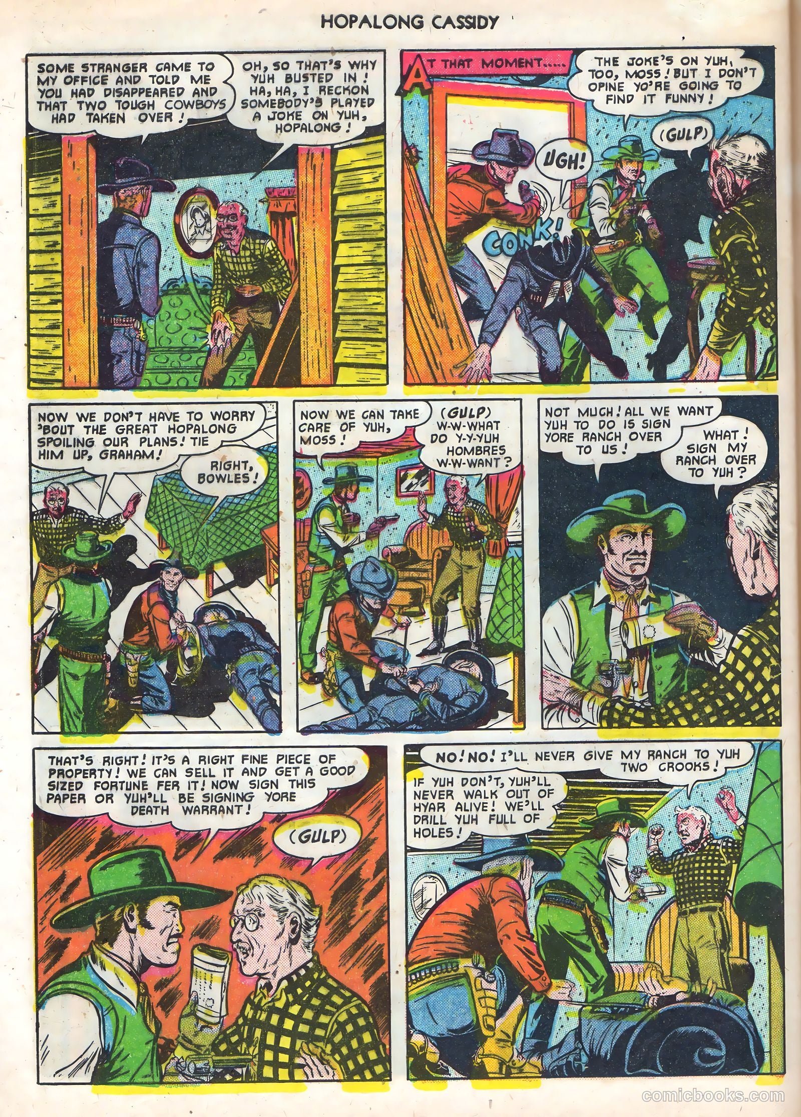 Hopalong Cassidy #56 — page 44 of 52
